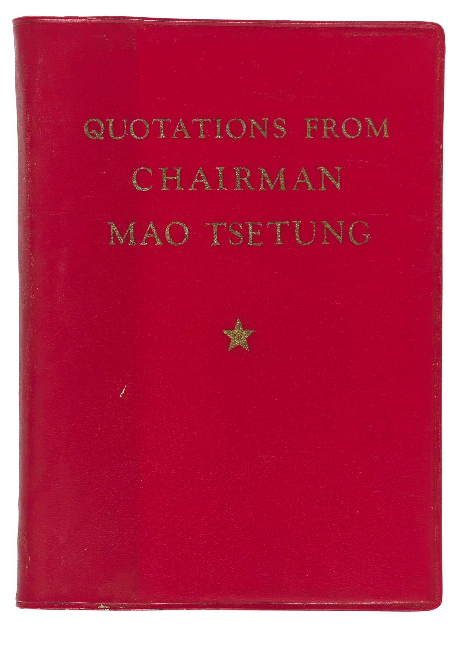 PRESIDENT CARTER'S COPY OF "QUOTATIONS FROM CHAIRMAN MAO TSETUNG" MAO ZEDONG (1893-1976) (1 of 1)
