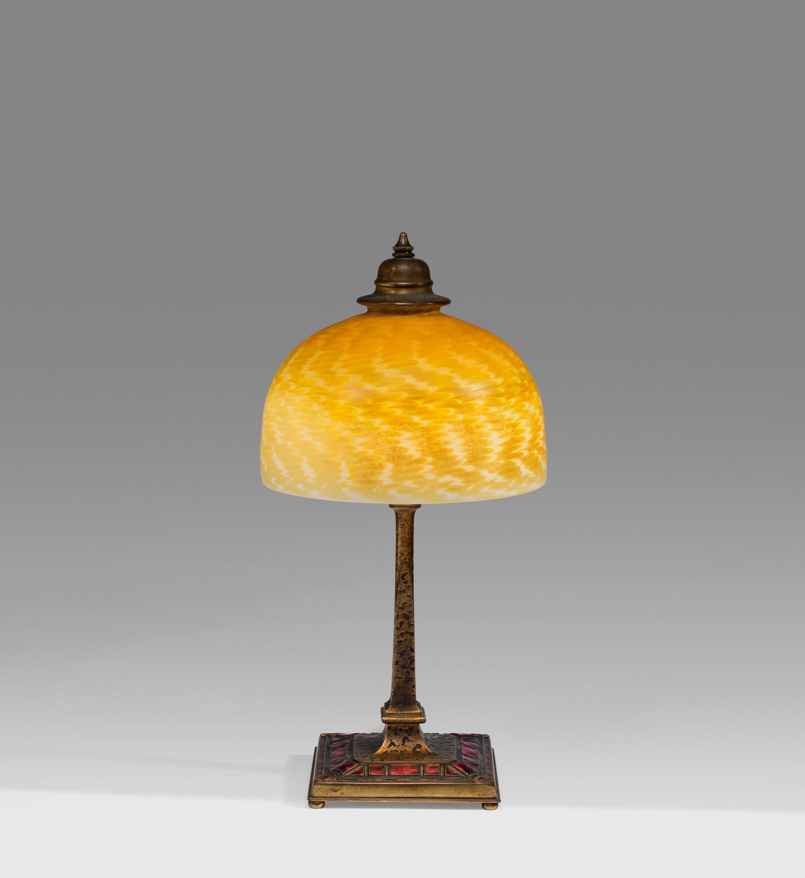 TIFFANY FURNACES 'Art Deco' Desk Lamp, circa 1920 (1 of 3)