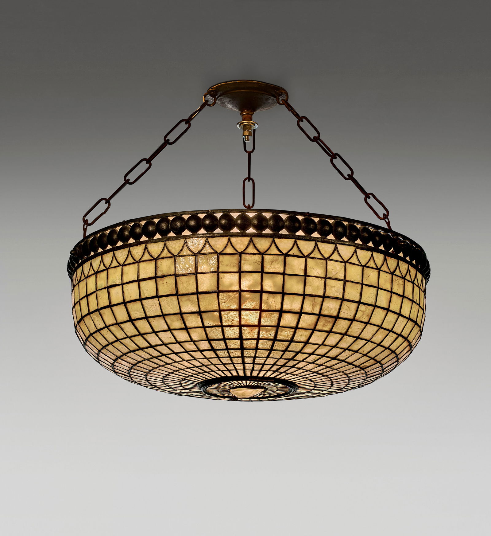 TIFFANY STUDIOS Chandelier, circa 1900 (1 of 4)