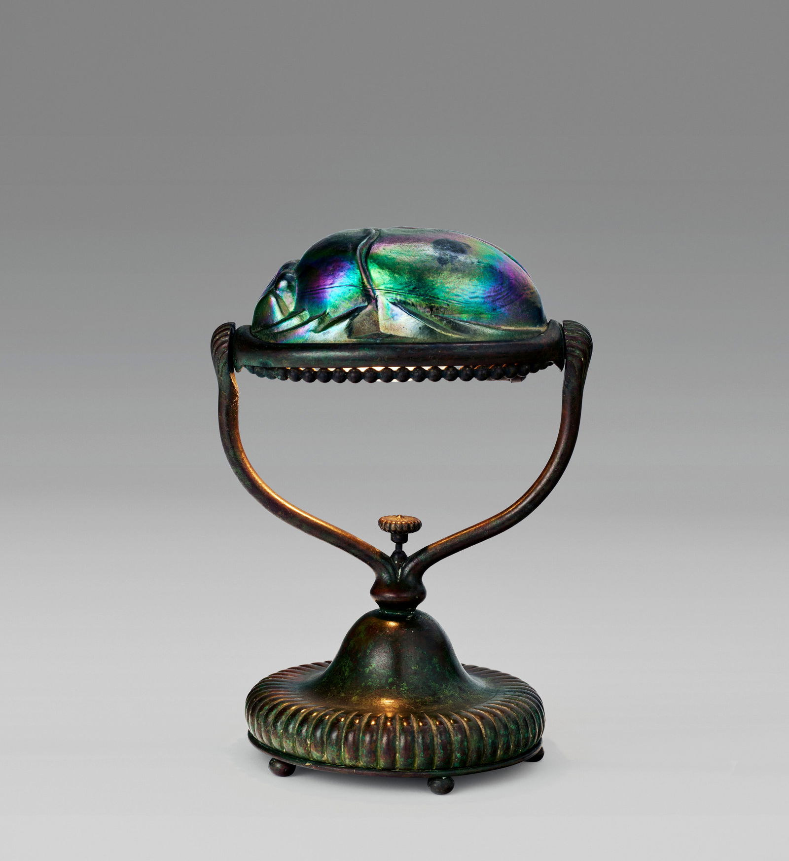 TIFFANY STUDIOS 'Scarab' Desk Lamp, circa 1910 (1 of 2)