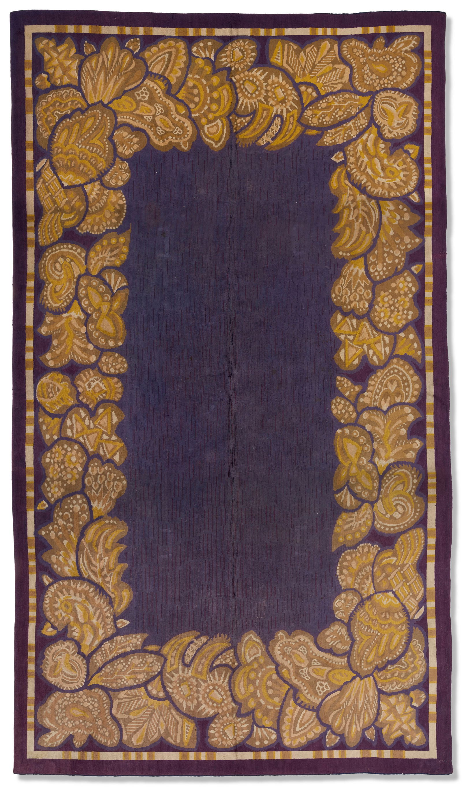 ÉMILE GAUDISSARD (1872-1956) Carpet, circa 1925: ÉMILE GAUDISSARD (1872-1956) Carpet, circa 1925 Details hand-knotted wool 16 ft. 7 in. x 9 ft. 6 in. (506 x 290 cm) Provenance Galerie Camoin-Demachy, Paris Acquired from the above by the present