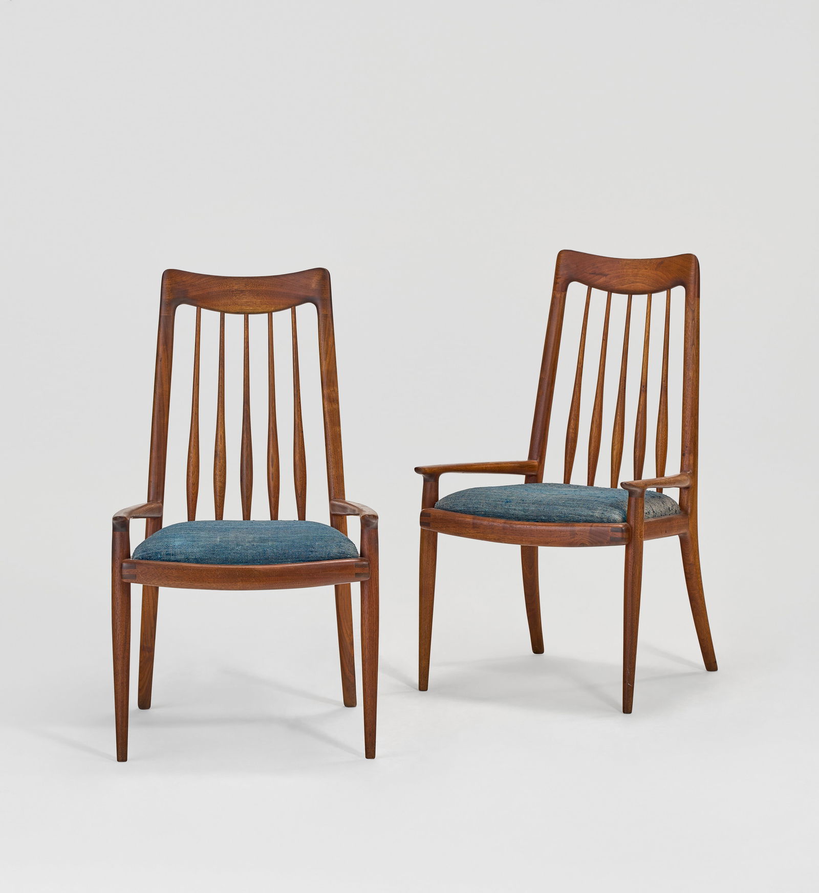 SAM MALOOF (1916-2009) Pair of 'Currul' Armchairs, 1967 (1 of 5)