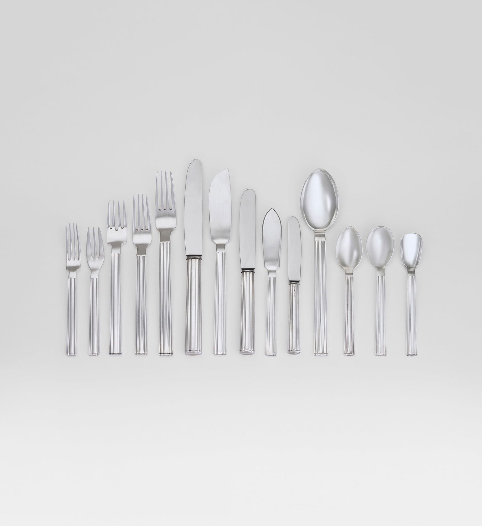 JUL. HÜGLER CO. Extensive Flatware Service, mid 20th century (1 of 2)