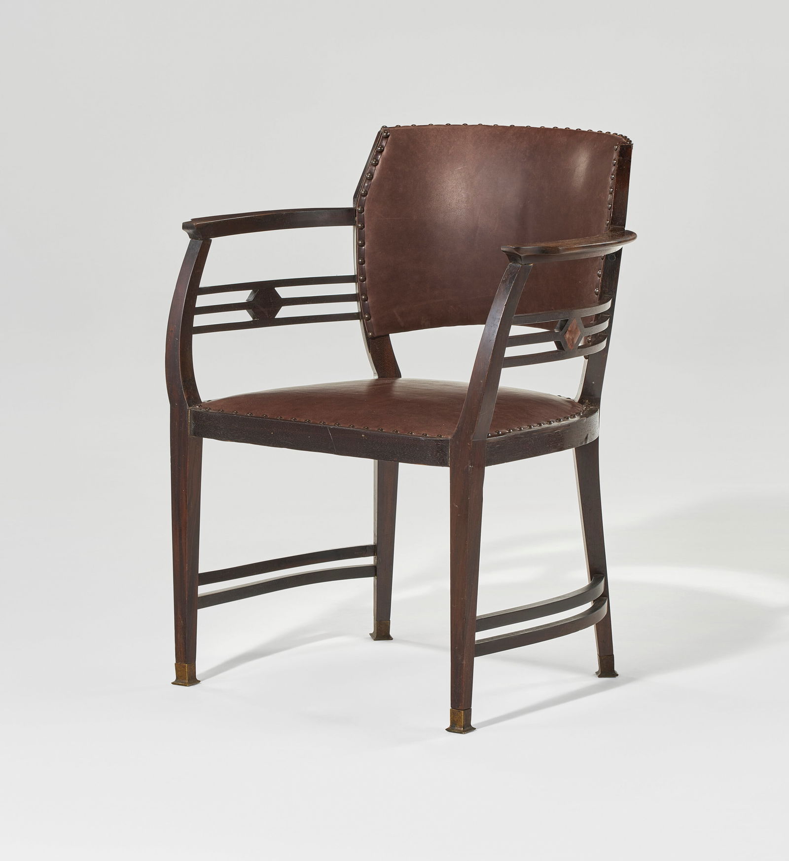 JOSEPH MARIA OLBRICH (1867-1908) Armchair, circa 1900 (1 of 5)