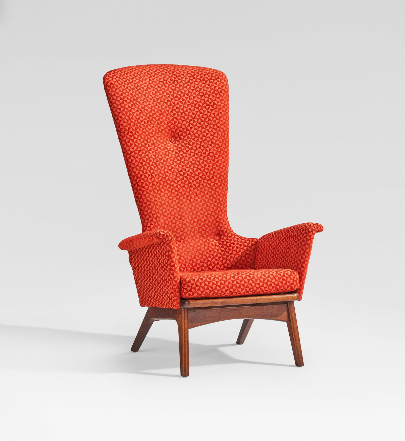 AMERICAN High-Back Armchair, circa 1960 (1 of 9)