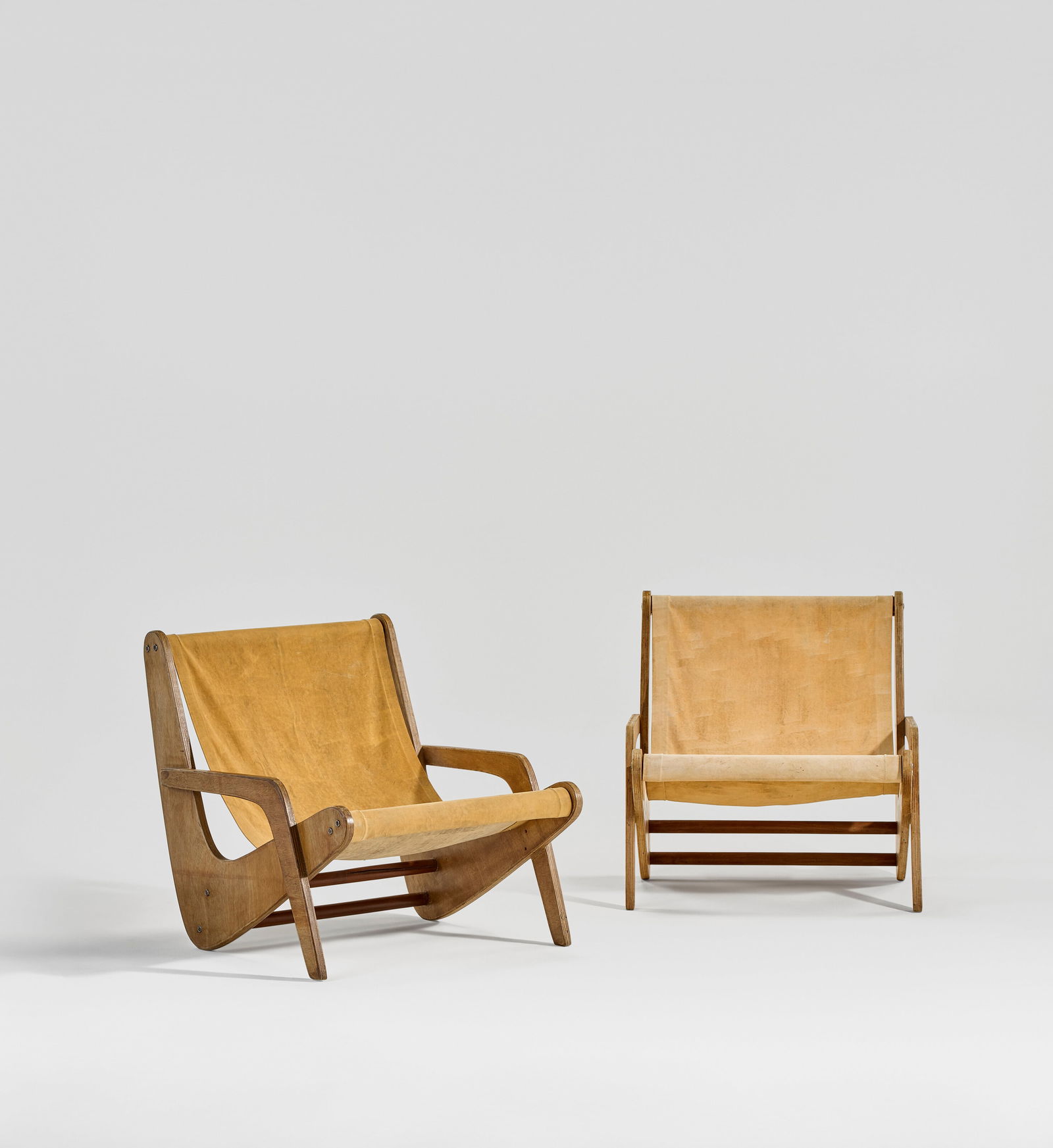 JOSÉ ZANINE CALDAS (1919-2001) Pair of 'Z' Armchairs, circa 1965 (1 of 4)