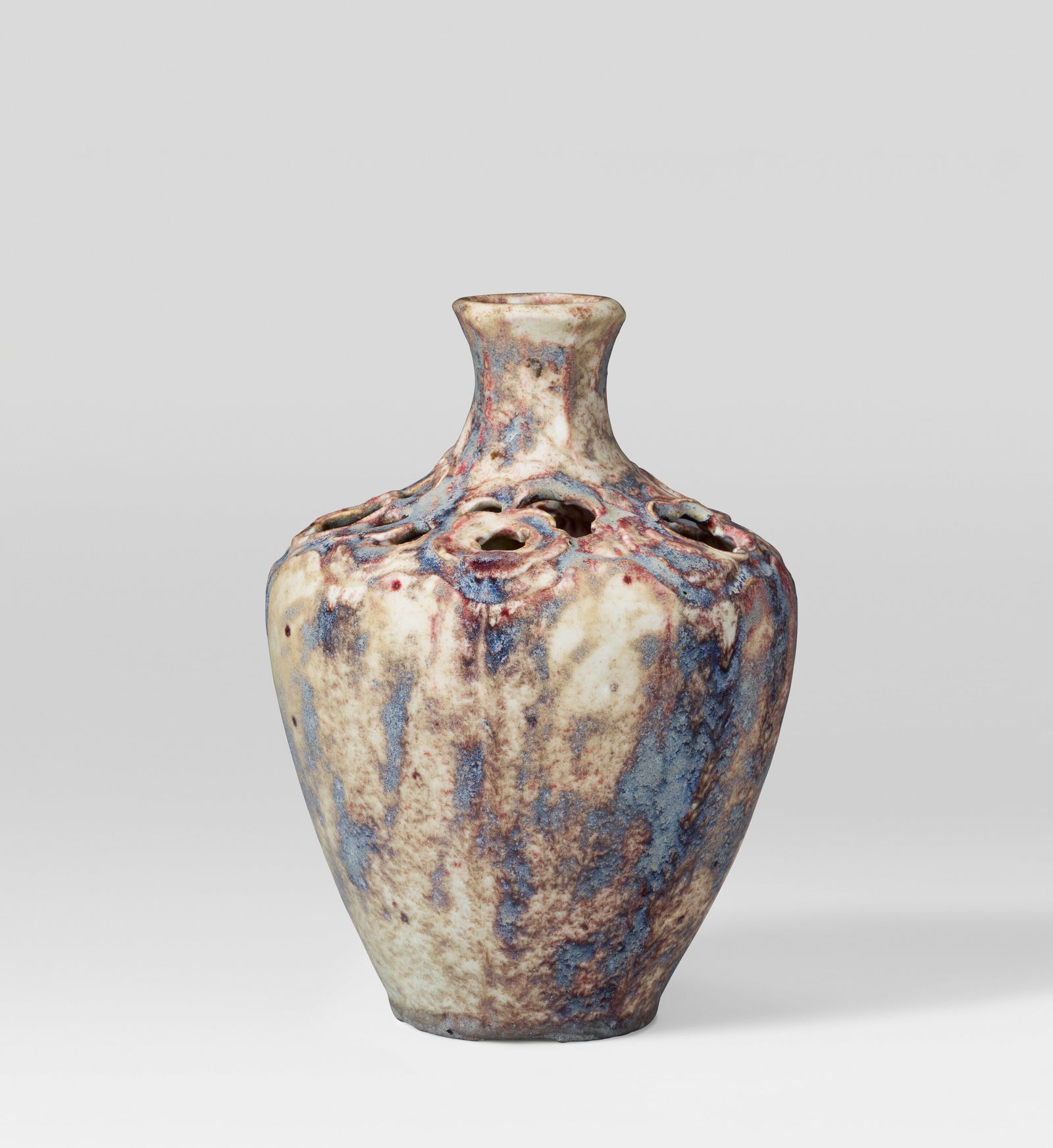 ÉMILE DECOEUR (1876-1953) Reticulated Vase, 1905 (1 of 6)
