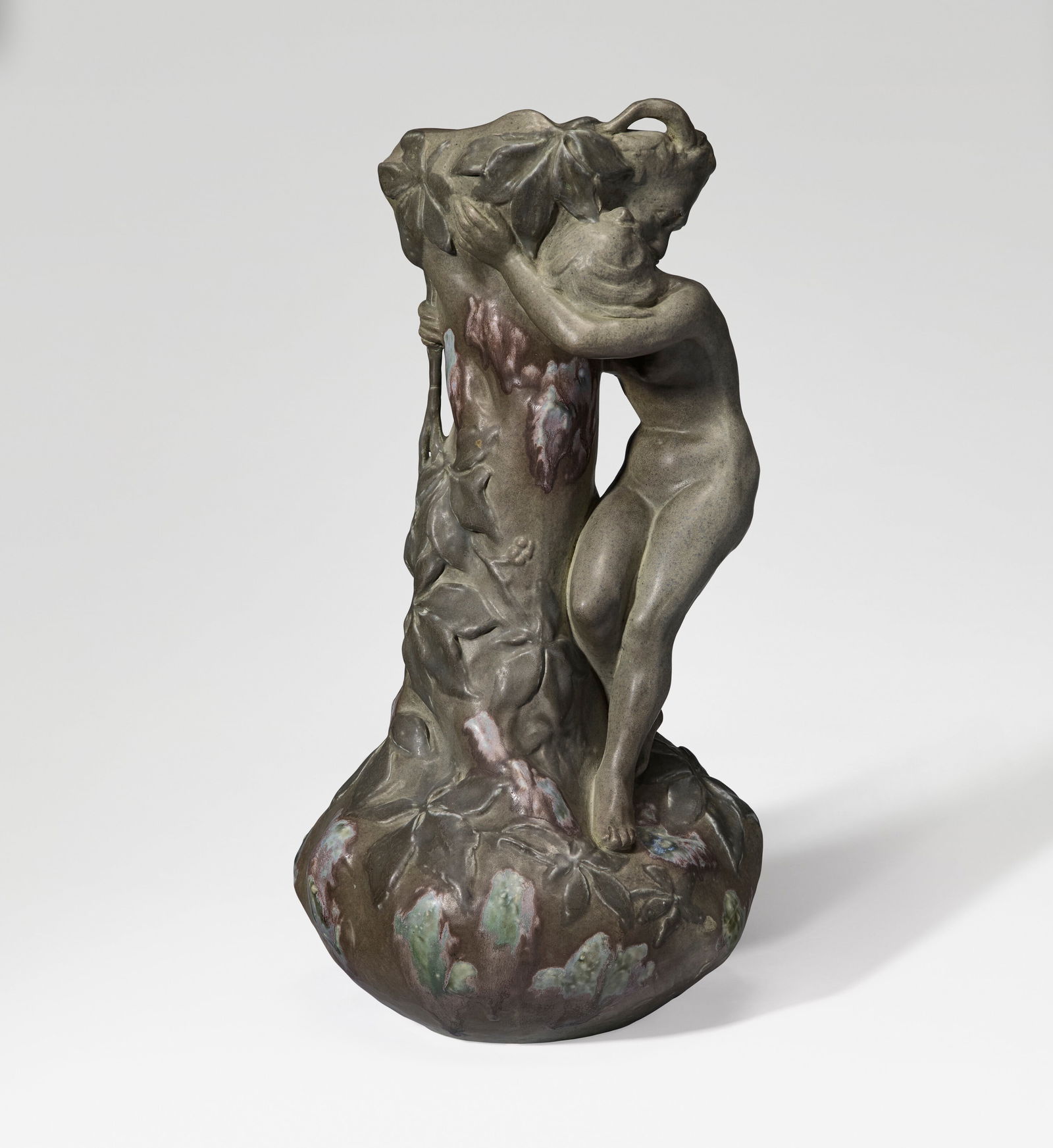ERNEST BUSSIÈRE (1863-1913) 'Vigne-Vierge' Vase, circa 1903 (1 of 7)