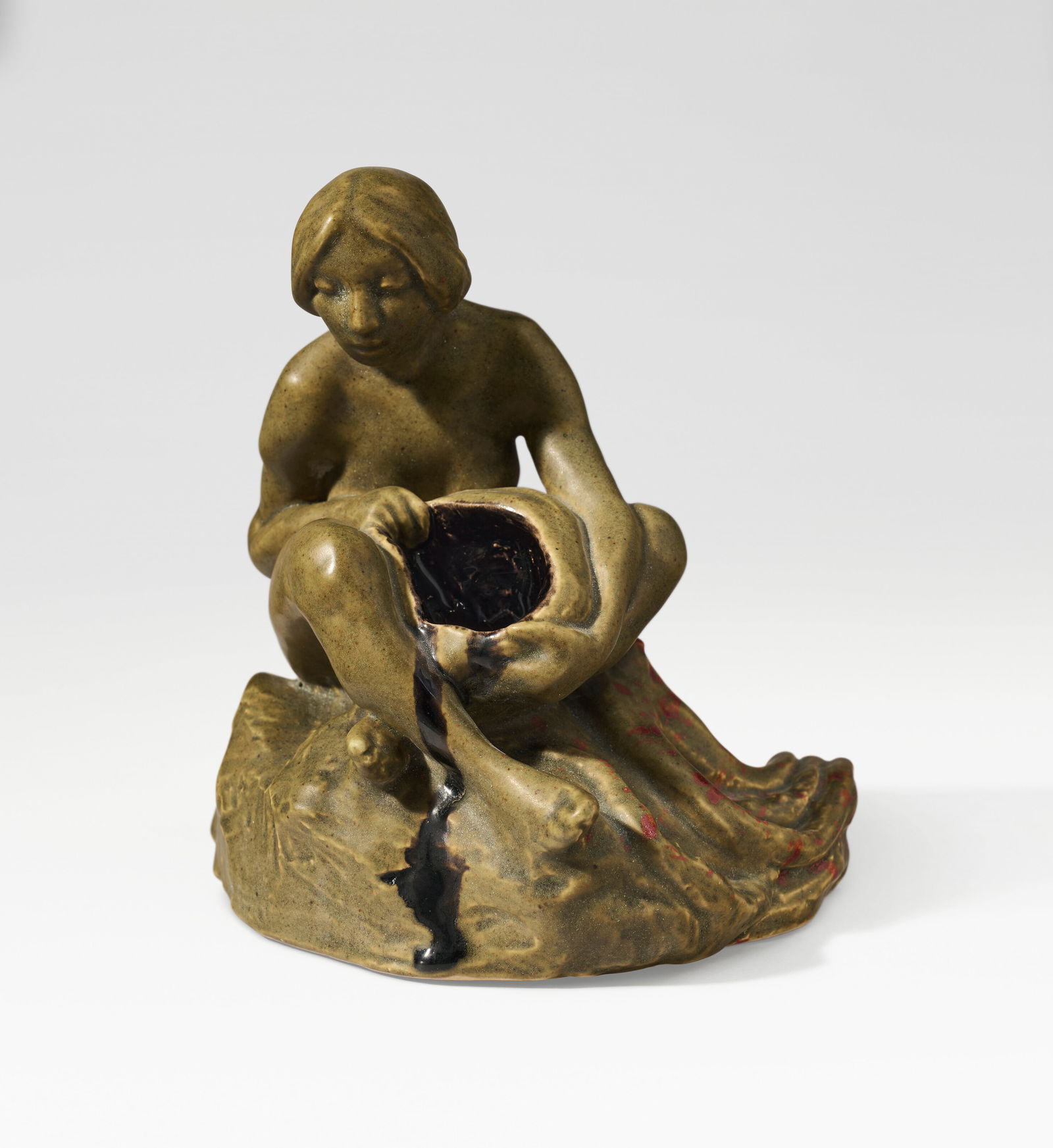 FRANÇOIS-RUPERT CARABIN (1862-1932) 'Femme-Pieuvre' Inkwell, circa 1900 (1 of 5)