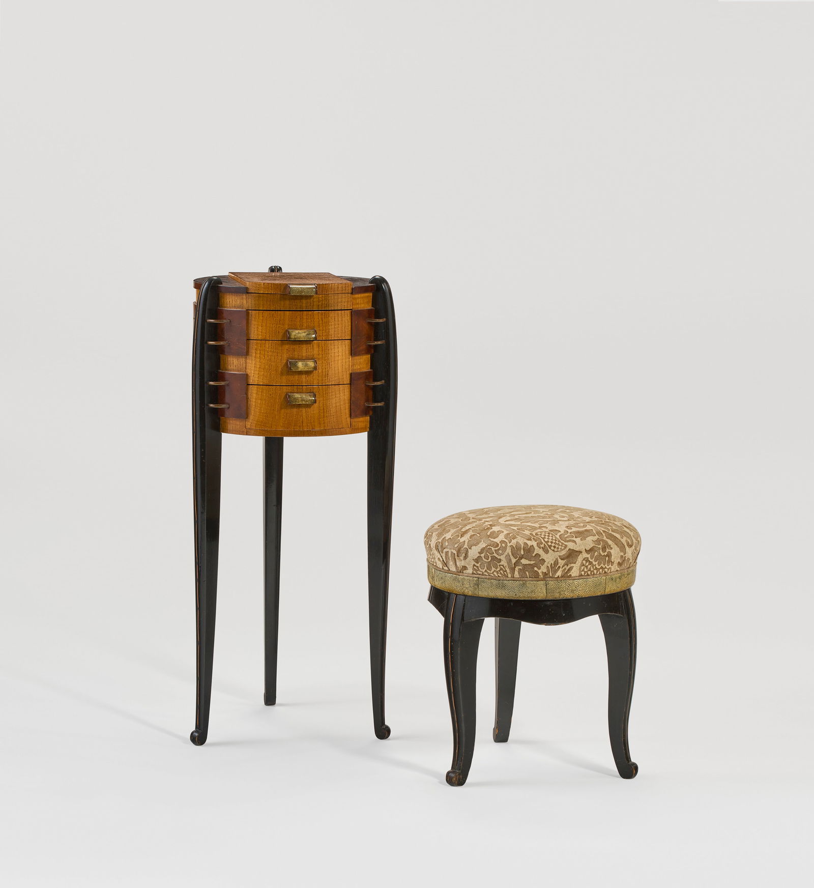 FRENCH Vanity and Stool, circa 1930 (1 of 6)