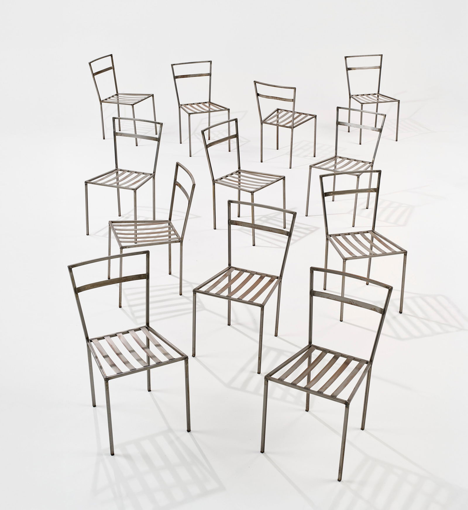 FRANZ WEST (1947-2012) AND MATHIS ESTERHÁZY (B. 1958) Set of Twelve Chairs, 1987 (1 of 12)