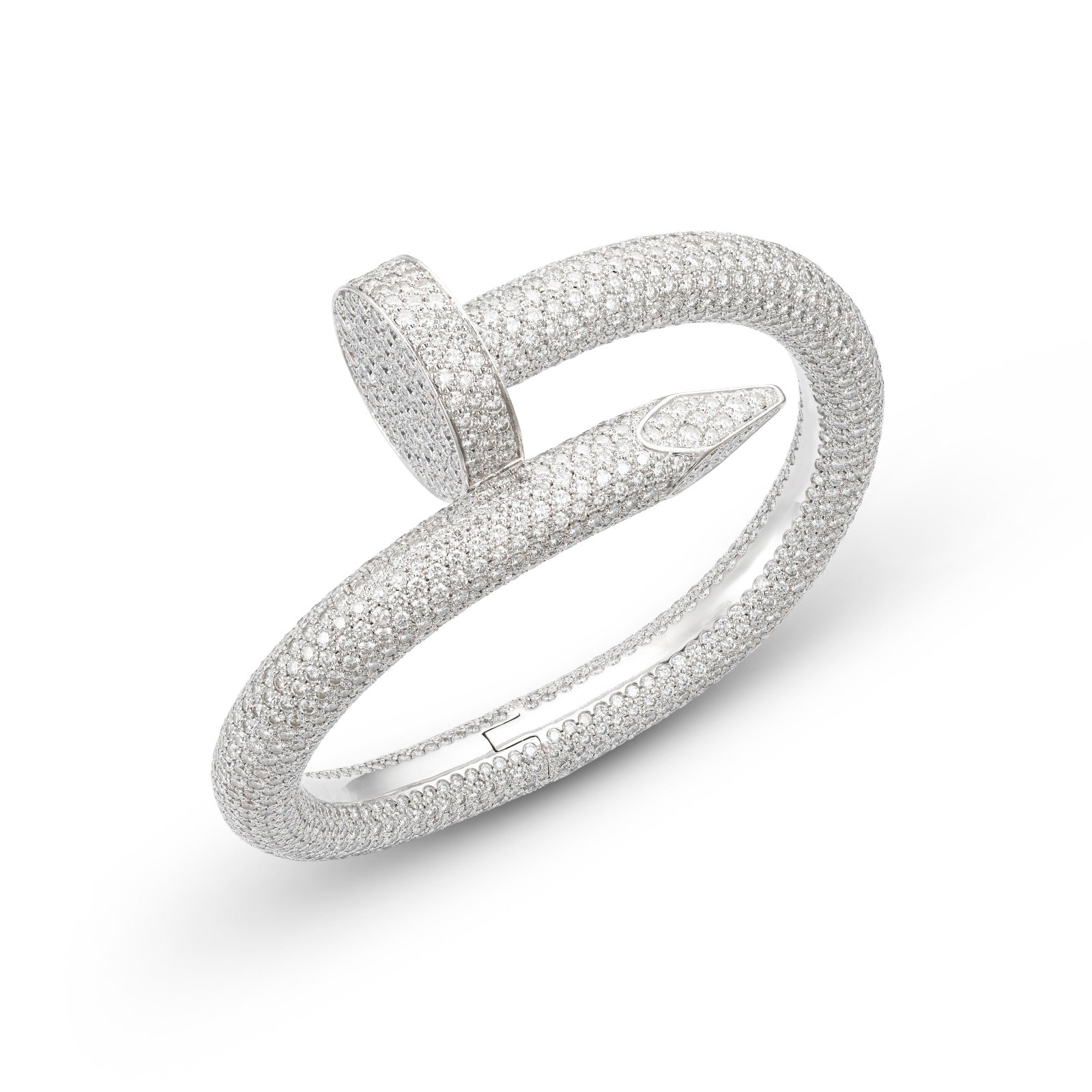 CARTIER DIAMOND 'JUSTE UN CLOU' BANGLE (1 of 3)