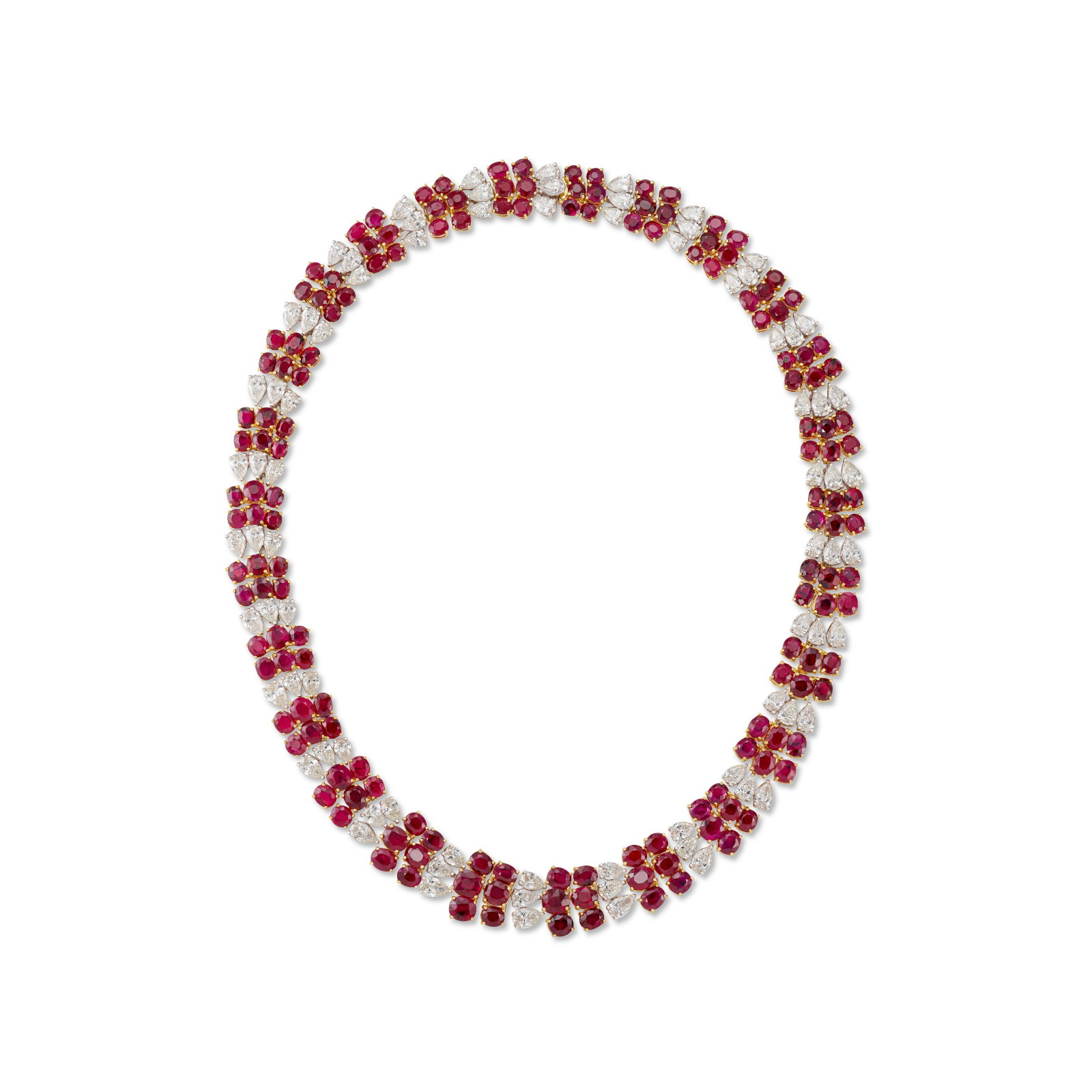 RUBY AND DIAMOND NECKLACE (1 of 3)