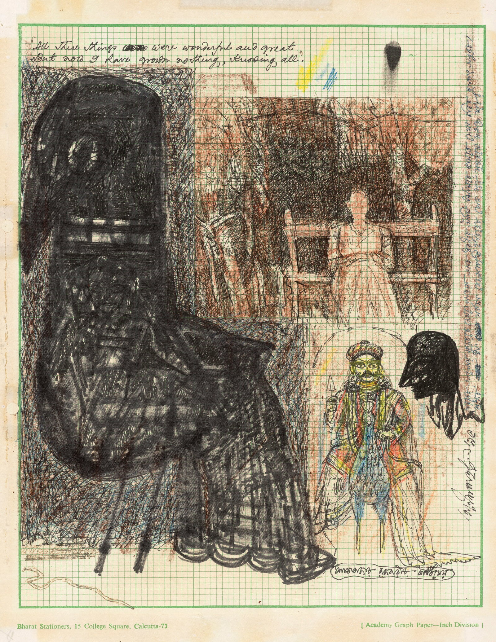 GANESH PYNE (1937-2013) Untitled (Jotting) (1 of 1)