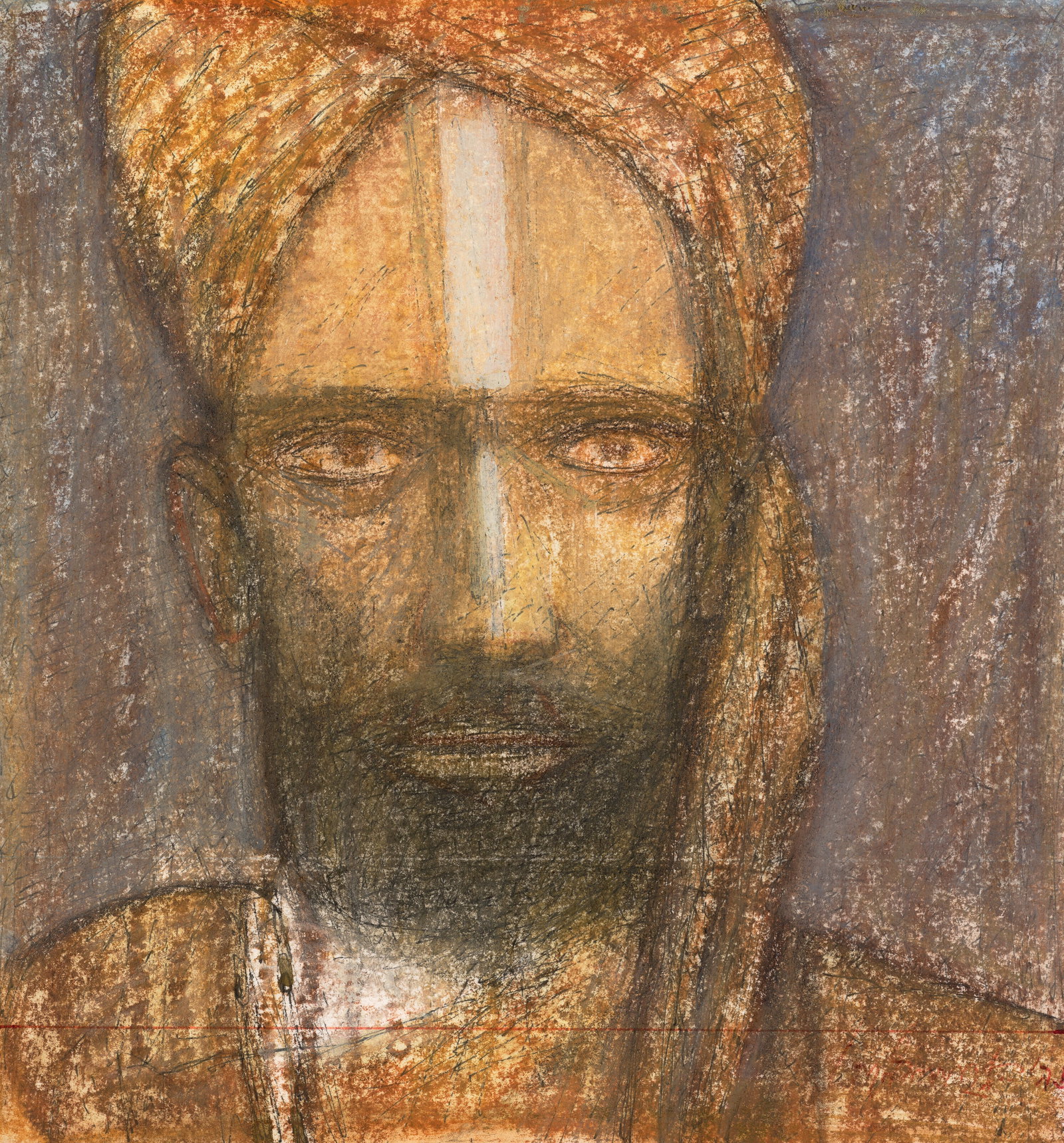 GANESH PYNE (1937-2013) Untitled (Bengali Baul) (1 of 1)