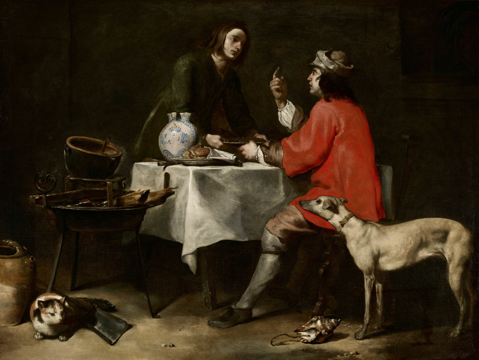 ANTONIO MARIA VASSALLO (GENOA 1620-1664 MILAN) Esau renouncing his birthright: Details ANTONIO MARIA VASSALLO (GENOA 1620-1664 MILAN) Esau renouncing his birthright oil on canvas 43 5⁄8 x 57 7⁄8 in. (110.7 x 147 cm.) Provenance Paris, 1949 (according to an anno