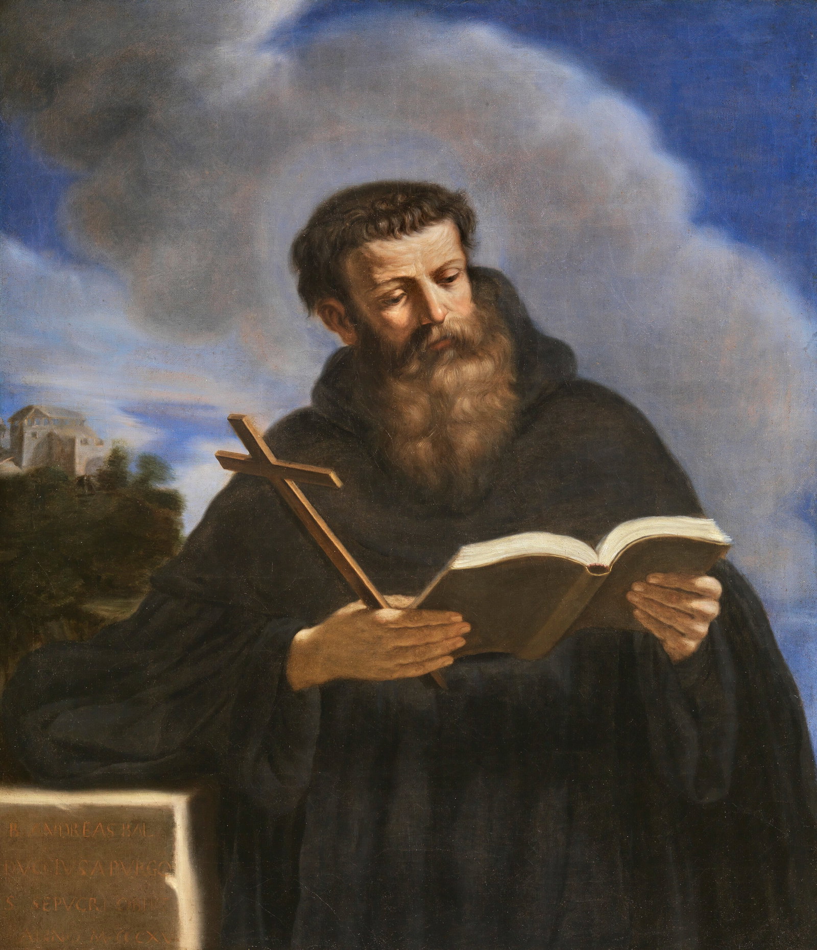 GIOVANNI FRANCESCO BARBIERI, CALLED GUERCINO (CENTO 1591-1666 BOLOGNA) The Blessed Andrea Dotti of (1 of 4)