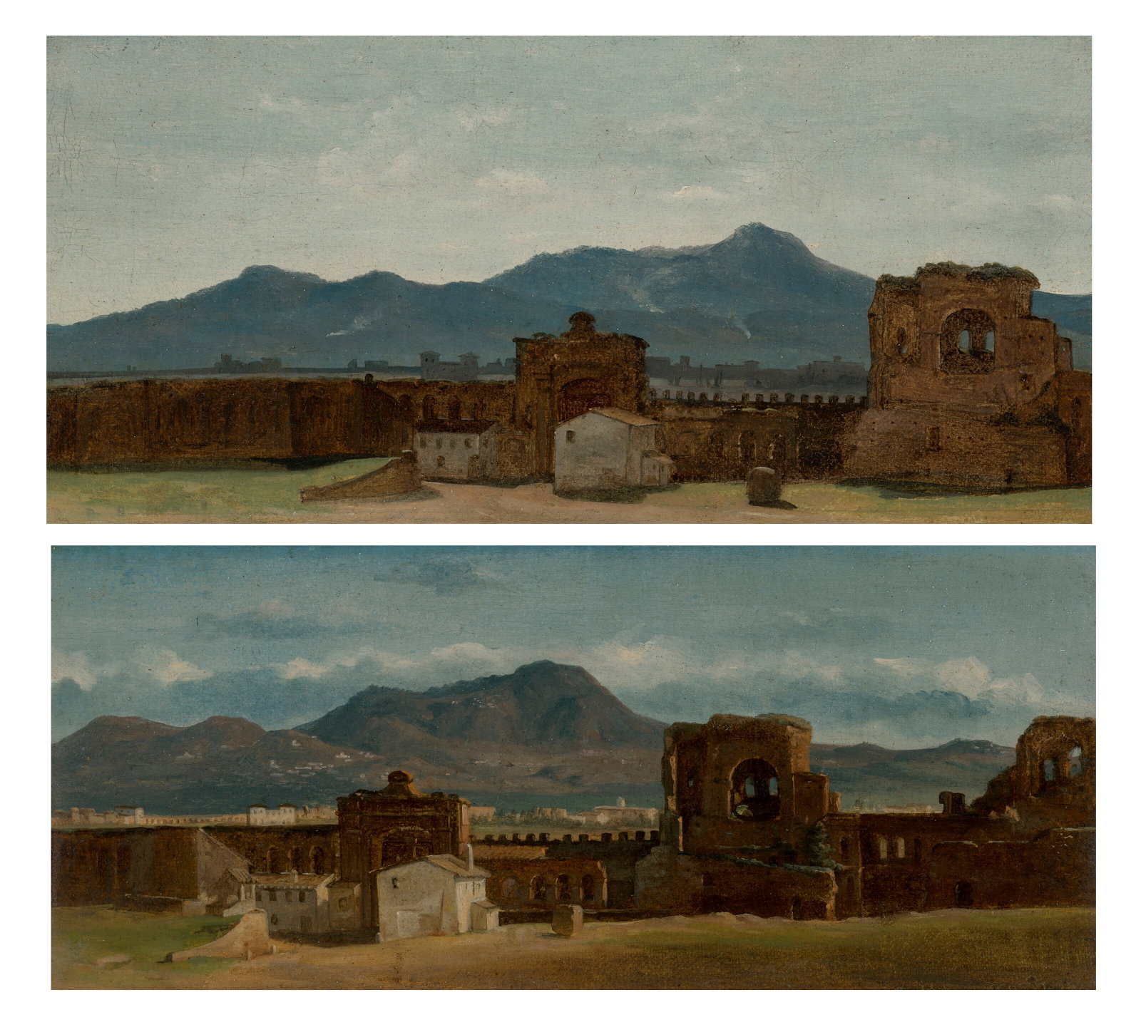 FRENCH SCHOOL, CIRCA 1790 Rome, A View of Porta Asinaria in Morning Light; Rome, A View of Porta (1 of 4)