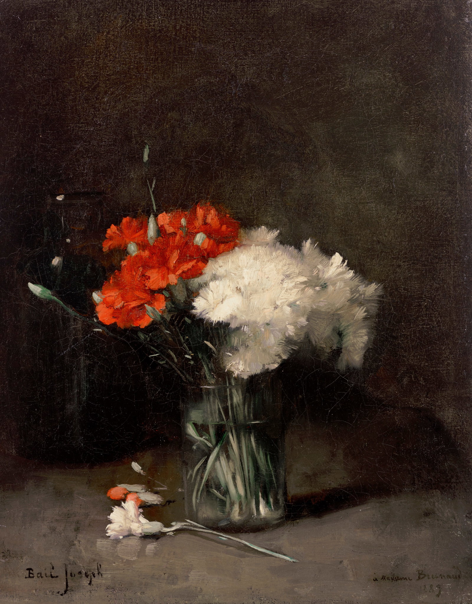 JOSEPH BAIL (LIMONEST 1862-1921 PARIS) Oeillets (1 of 4)
