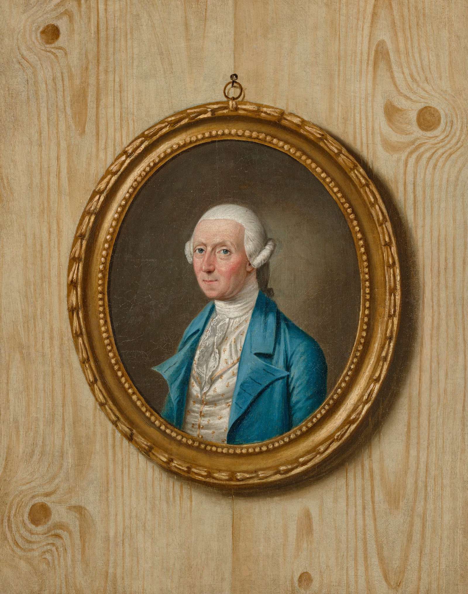 STRICKLAND LOWRY (CUMBERLAND 1737-1785 BELFAST) A trompe l'oeil portrait of a member of the (1 of 4)