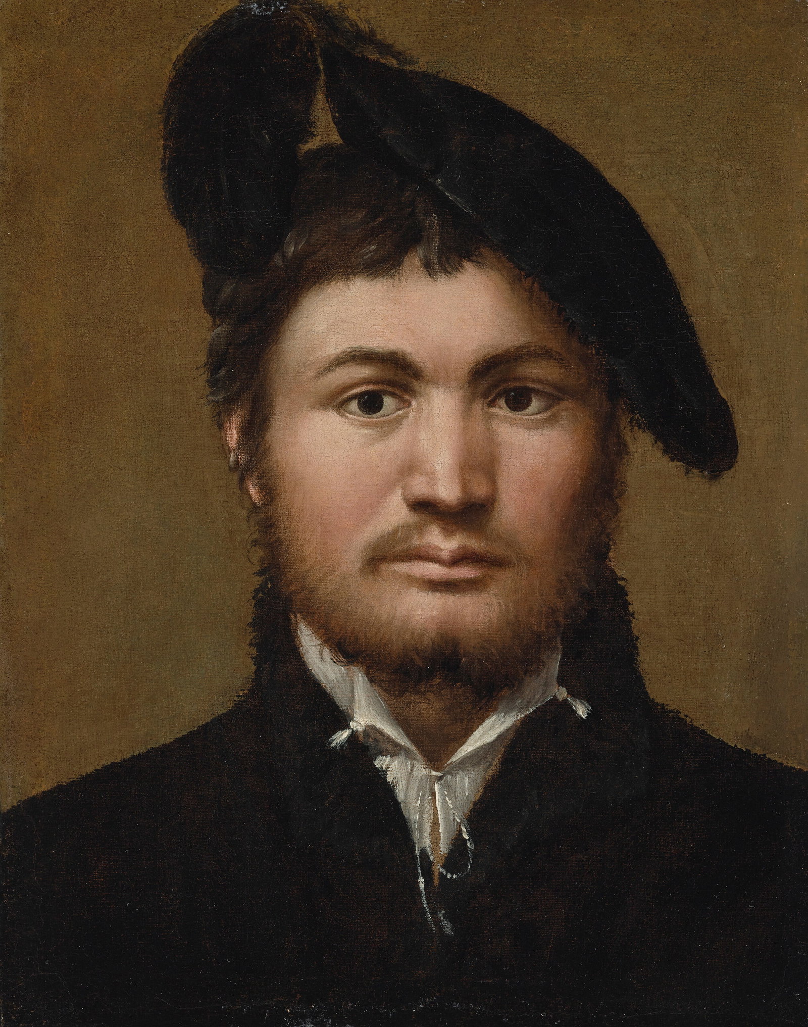 ATTRIBUTED TO NICCOLÒ DELL'ABATE (MODENA 1509⁄12 -1571 FONTAINEBLEAU?) Portrait of a (1 of 4)