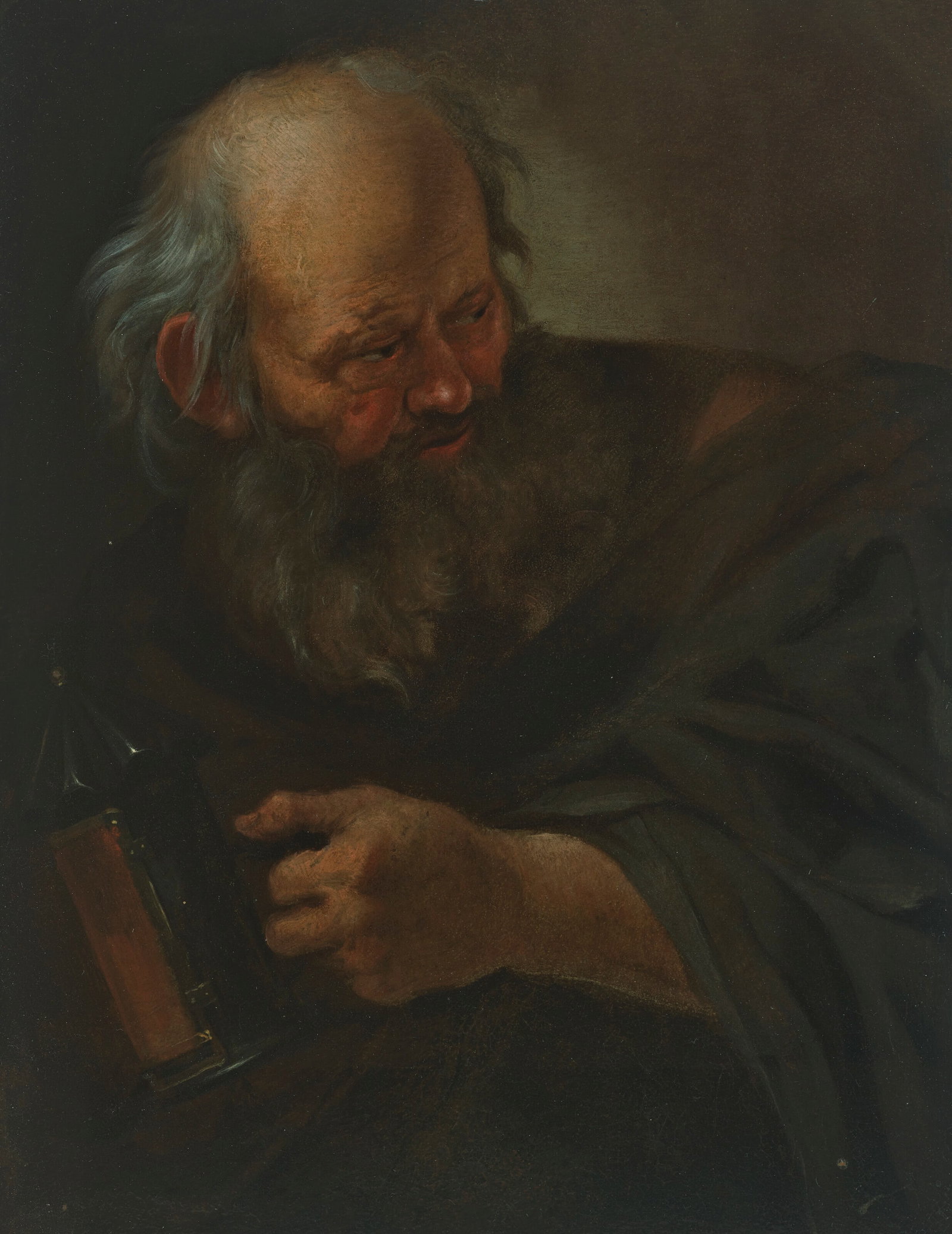JACOB TOORENVLIET (LEIDEN 1640-1719 OEGSTGEEST) Diogenes (1 of 4)