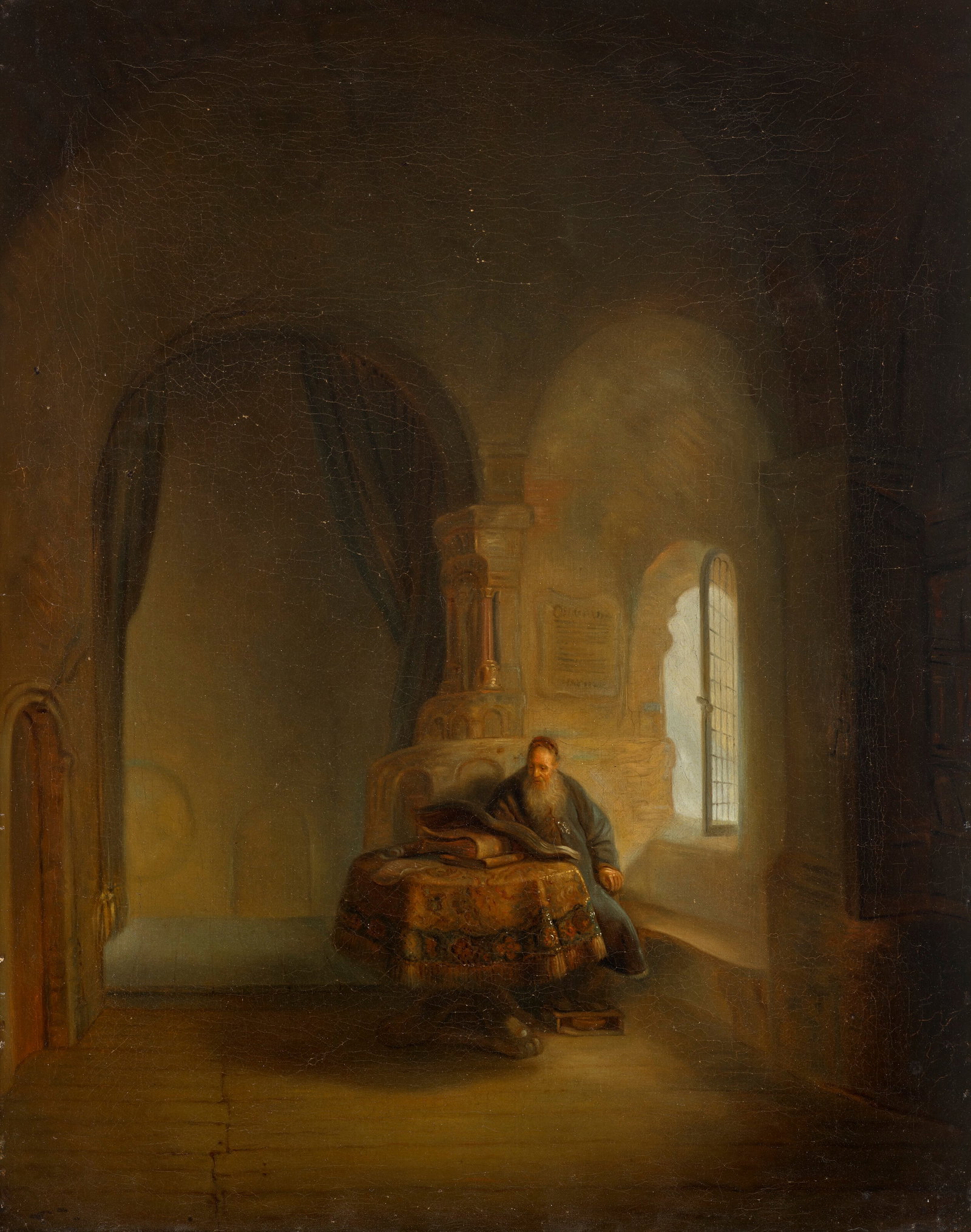 ERNST JOSEPHSON (STOCKHOLM 1851-1906) The Holy Anastasius: Details ERNST JOSEPHSON (STOCKHOLM 1851-1906) The Holy Anastasius oil on canvas 24 x 18 ¾ in. (61 x 48 cm.) Provenance Eugenie Josephson, Stockholm, by at least 1942. Anonymous sale; Beijer