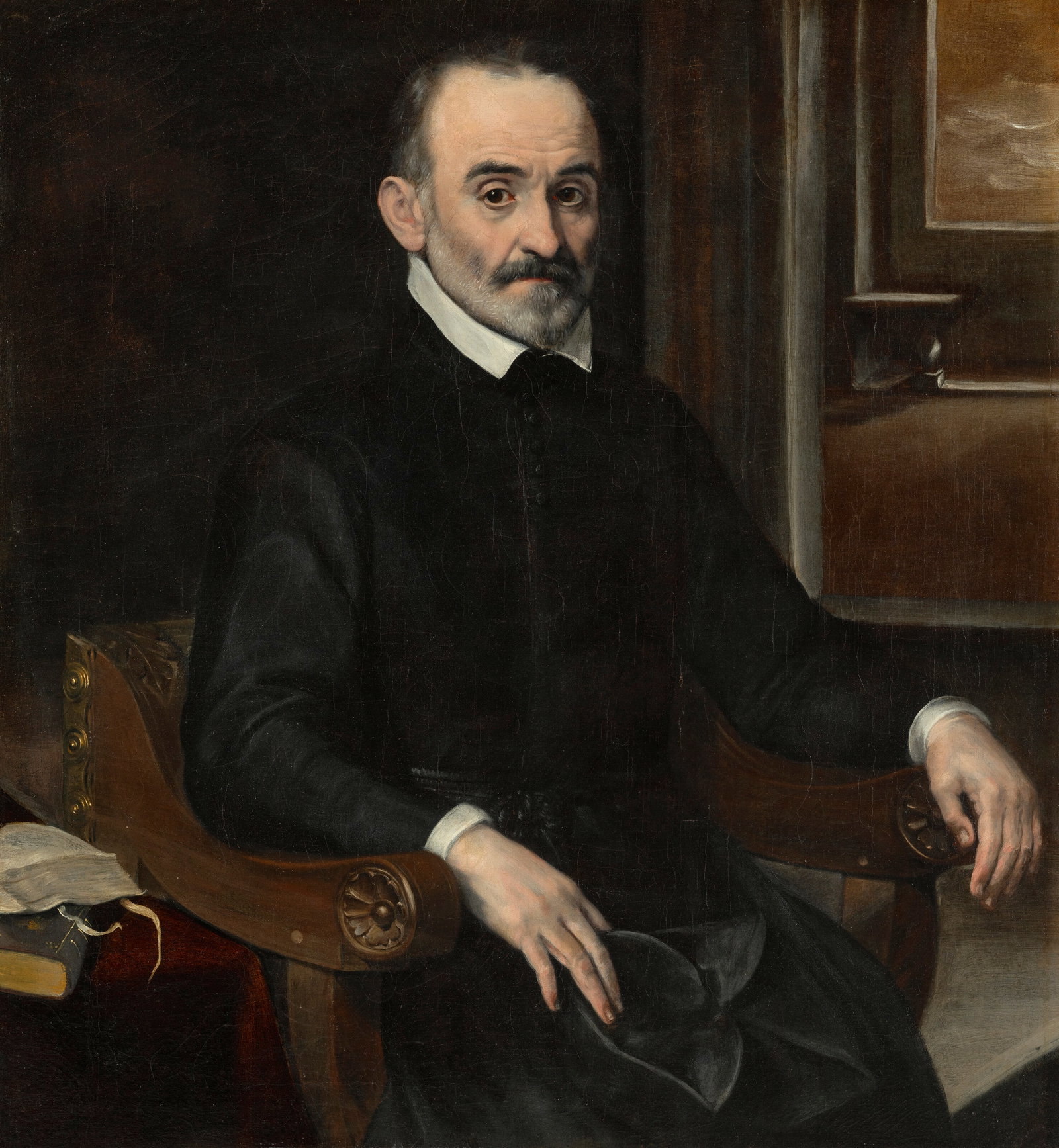 CIRCLE OF FEDERICO BAROCCI (Urbino 1528-1612) Portrait of a cleric (possibly Giuliano della Rovere), (1 of 4)