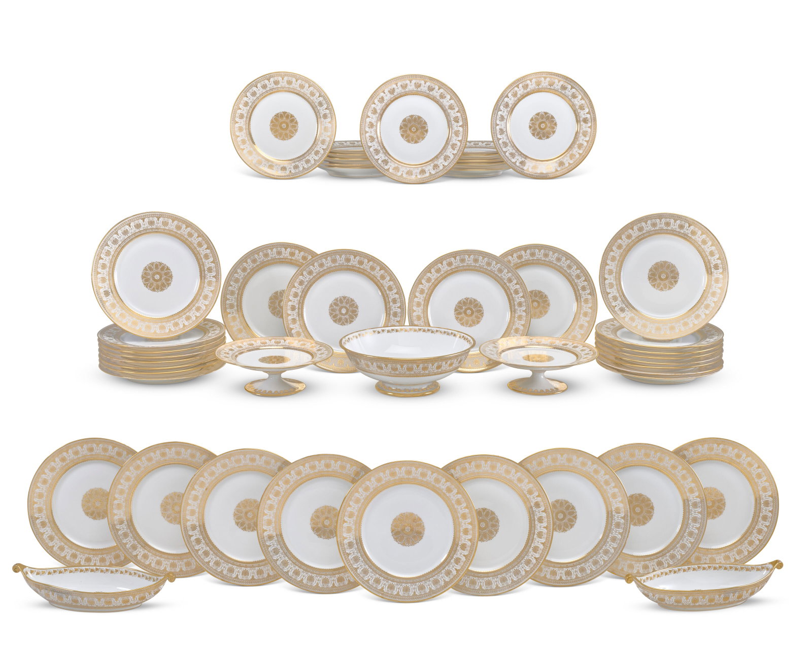 PARTIE DE SERVICE COMPOSITE EN PORCELAINE (1 of 4)