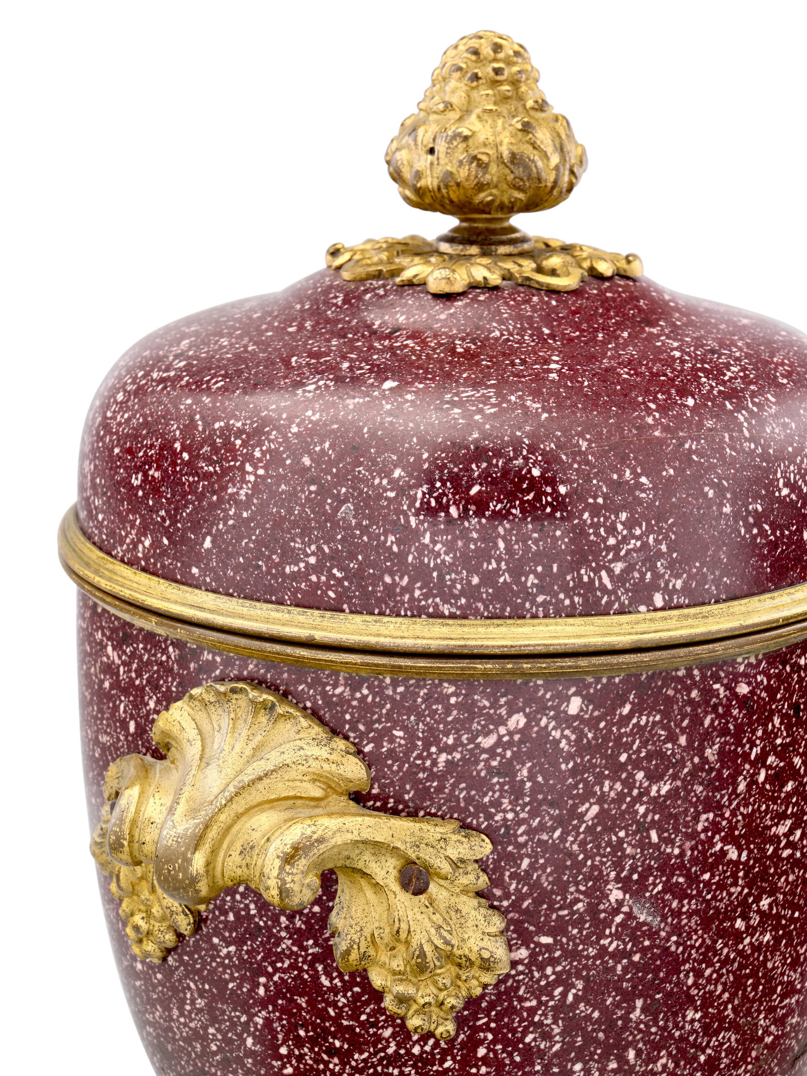 POT COUVERT DE STYLE LOUIS XV - 2