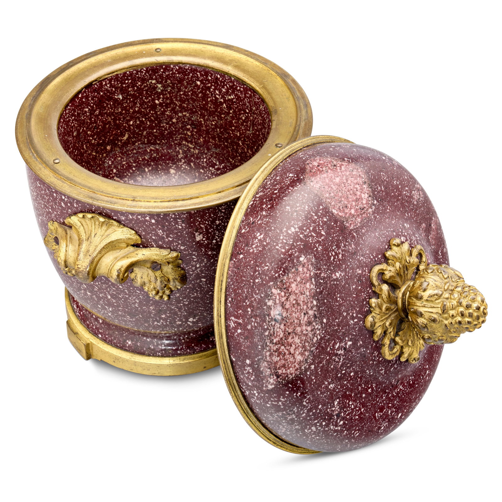 POT COUVERT DE STYLE LOUIS XV - 3