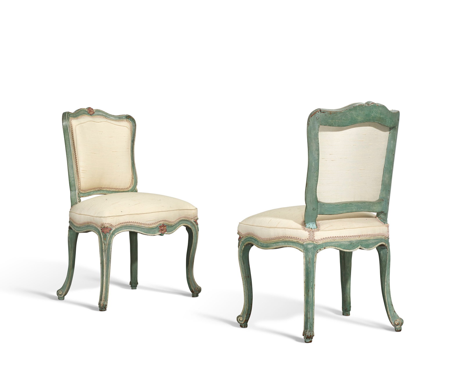 PAIRE DE CHAISES D’ÉPOQUE ROCOCO - 4