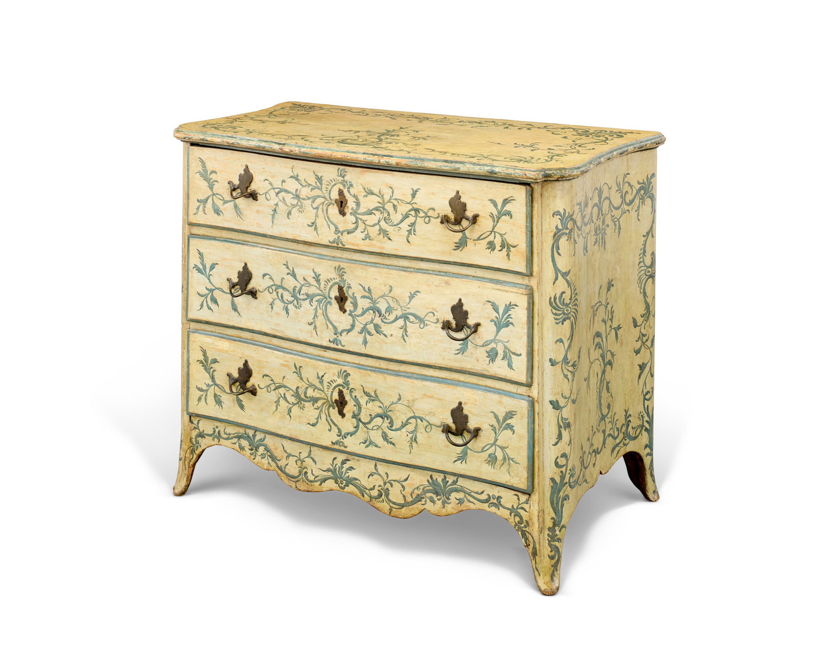 COMMODE D'ÉPOQUE LOUIS XV - 2