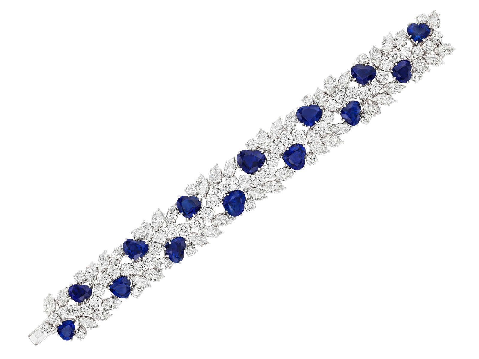 GRAFF SAPPHIRE AND DIAMOND BRACELET (1 of 3)