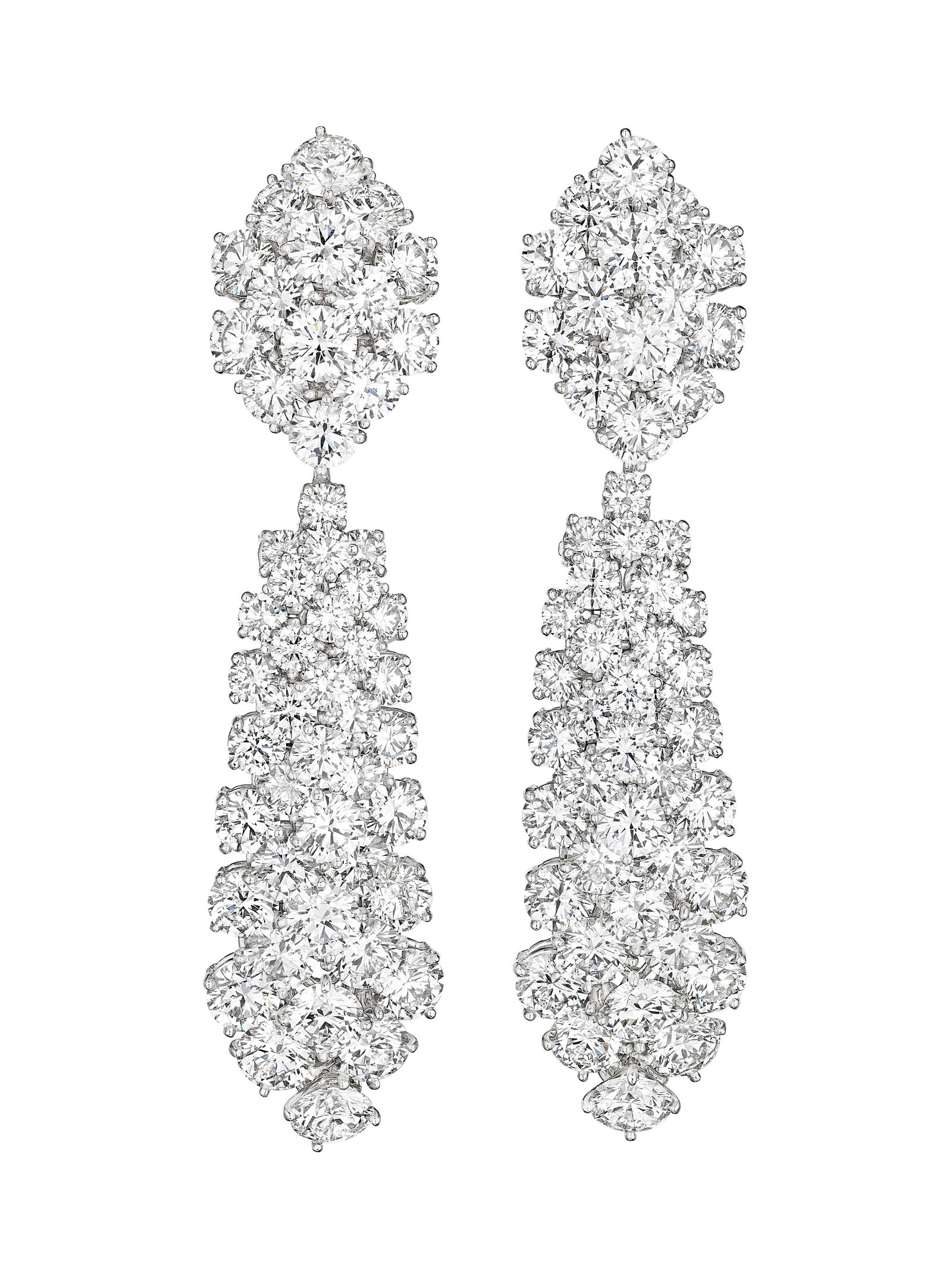 VAN CLEEF & ARPELS DIAMOND 'À CHEVAL' EARRINGS (1 of 3)
