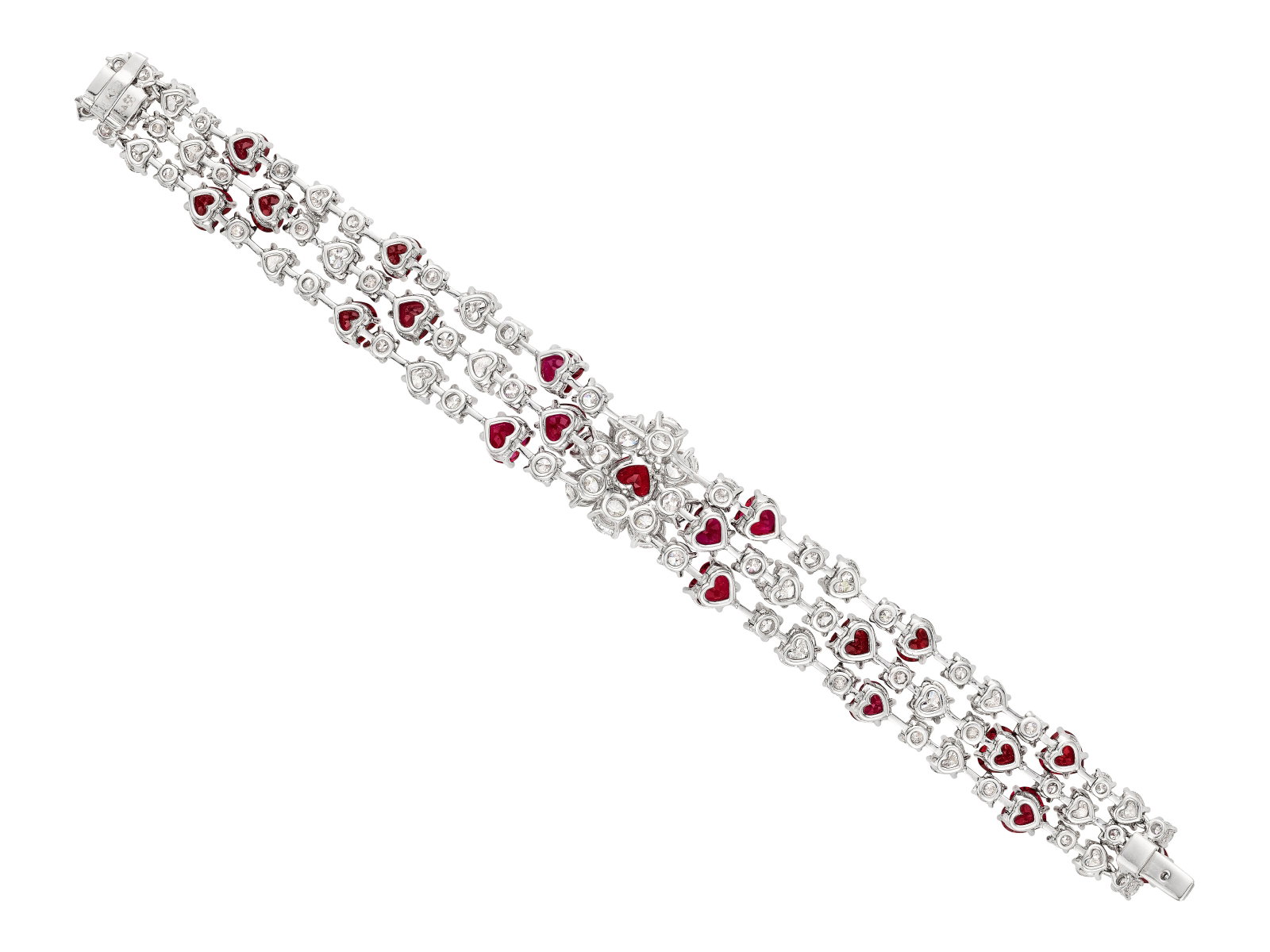 GRAFF RUBY AND DIAMOND BRACELET - 3