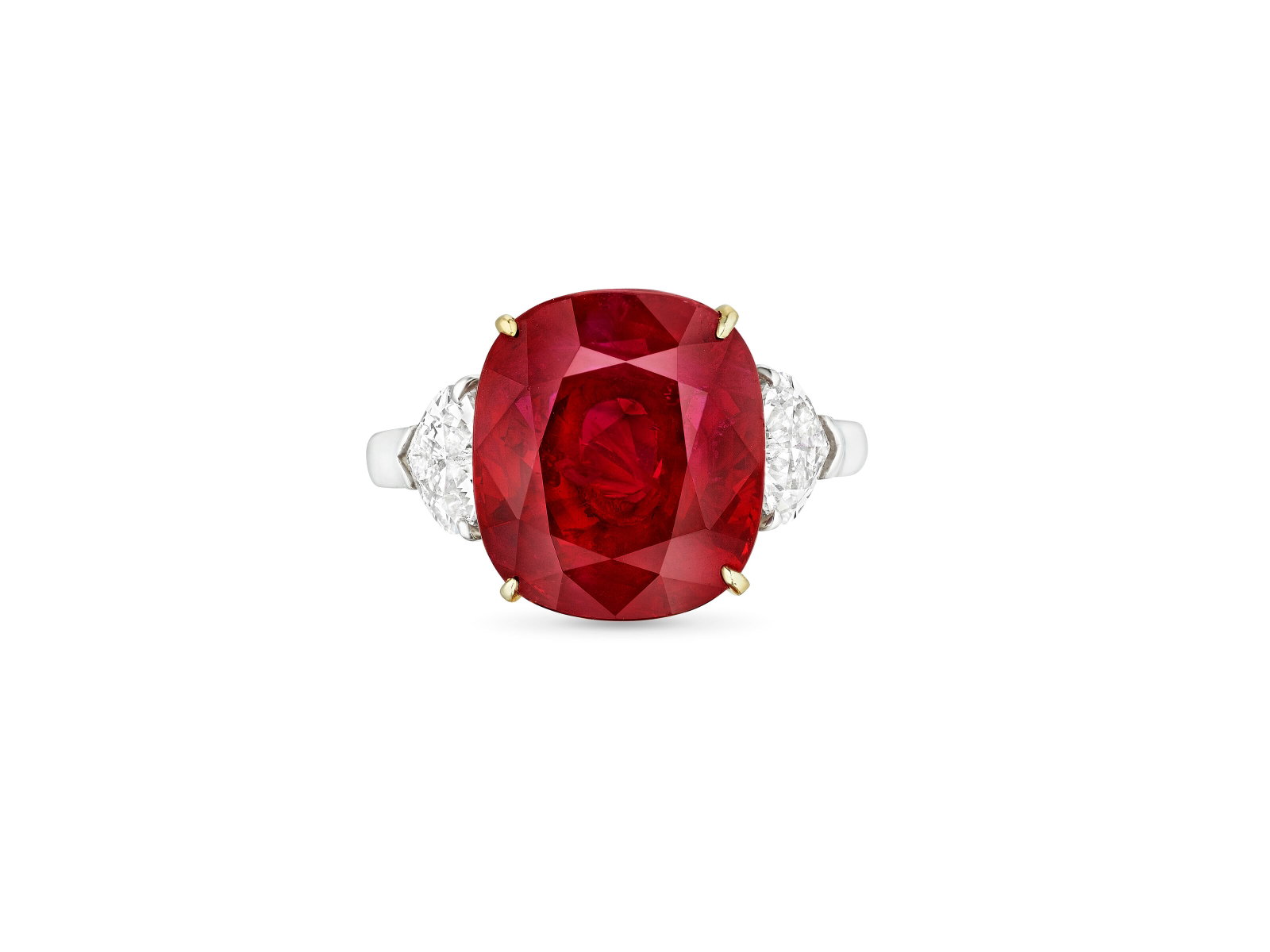 GRAFF RUBY AND DIAMOND RING - 4