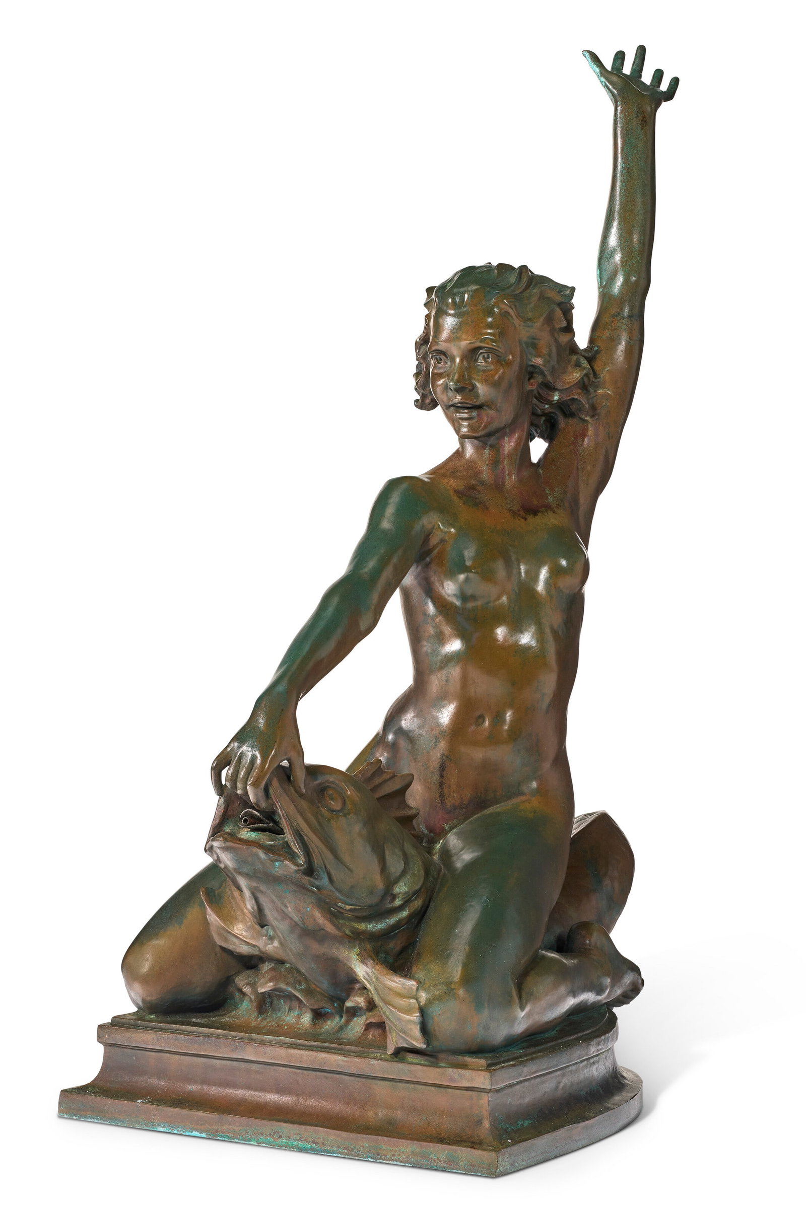 HARRIET WHITNEY FRISHMUTH (1880-1980) Call of the Sea (Bell Fountain) (1 of 4)
