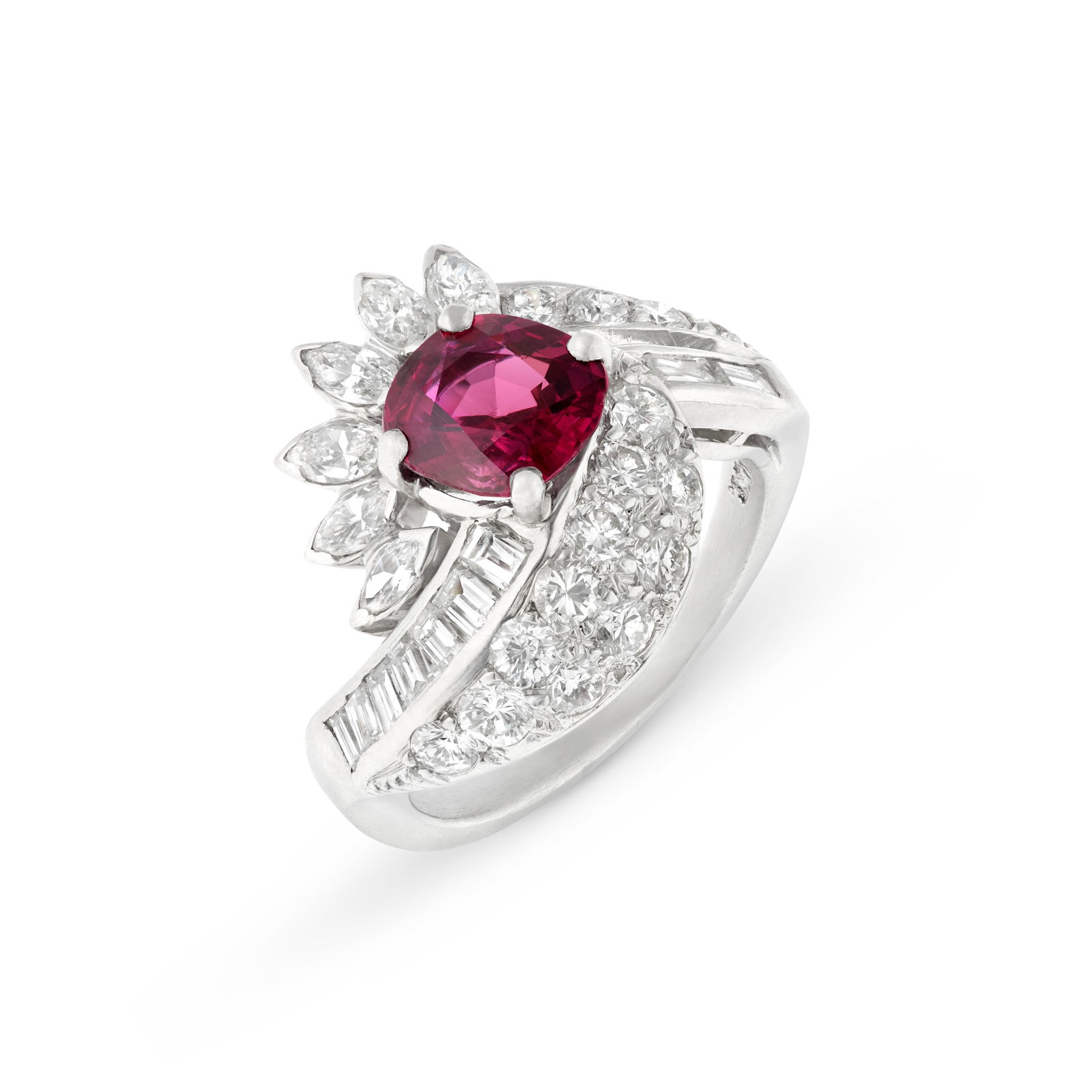 RUBY AND DIAMOND RING (1 of 4)