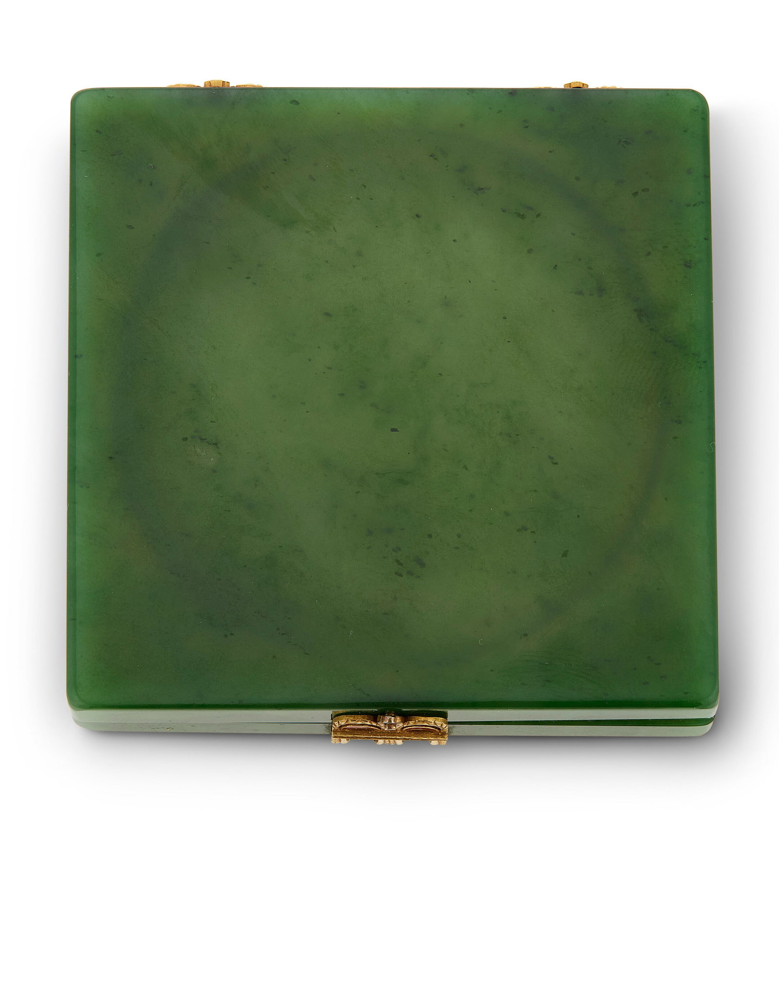 ART DECO JADE AND ENAMEL CASE - 4