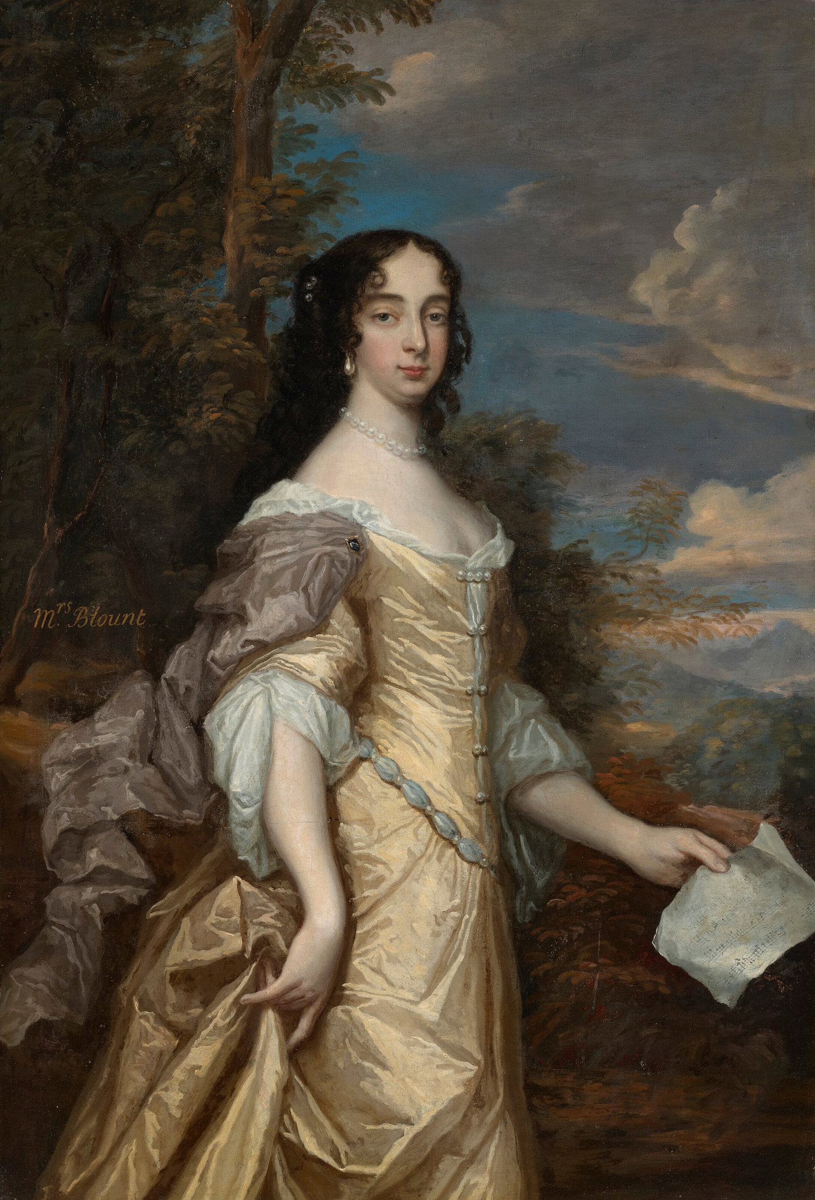 CIRCLE OF SIR PETER LELY (Soest, Westphalia 1618-1680 London) Portrait of Mrs. Blount, three-quarter (1 of 3)