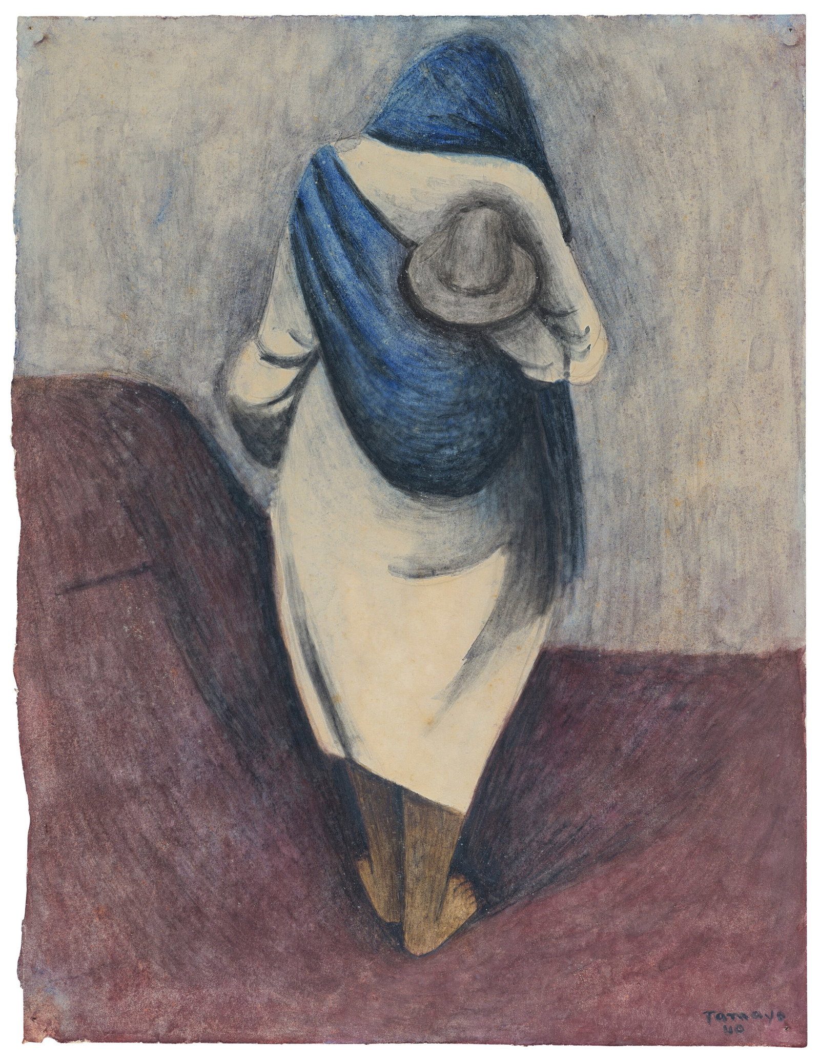 RUFINO TAMAYO (1899-1991) Mujer cargando niño (1 of 2)