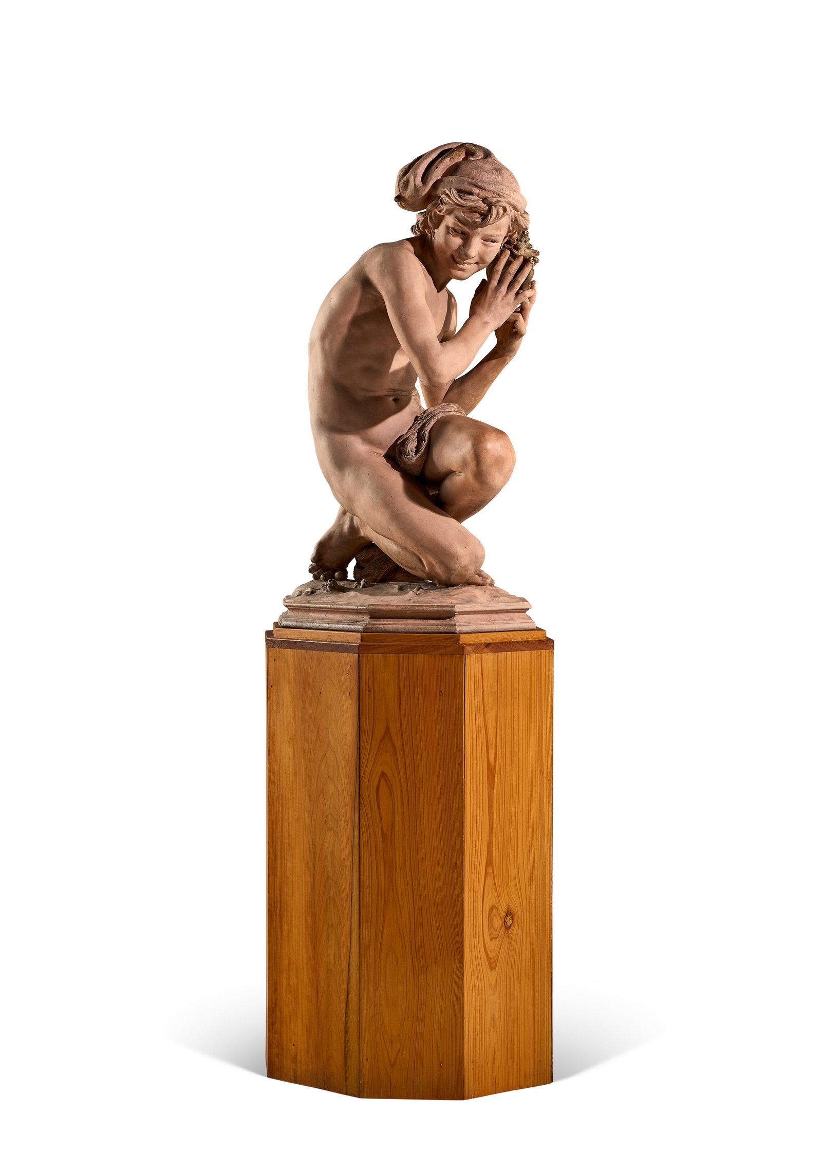 JEAN-BAPTISTE CARPEAUX (FRENCH, 1827-1875) Le pecheur a la coquille (1 of 4)