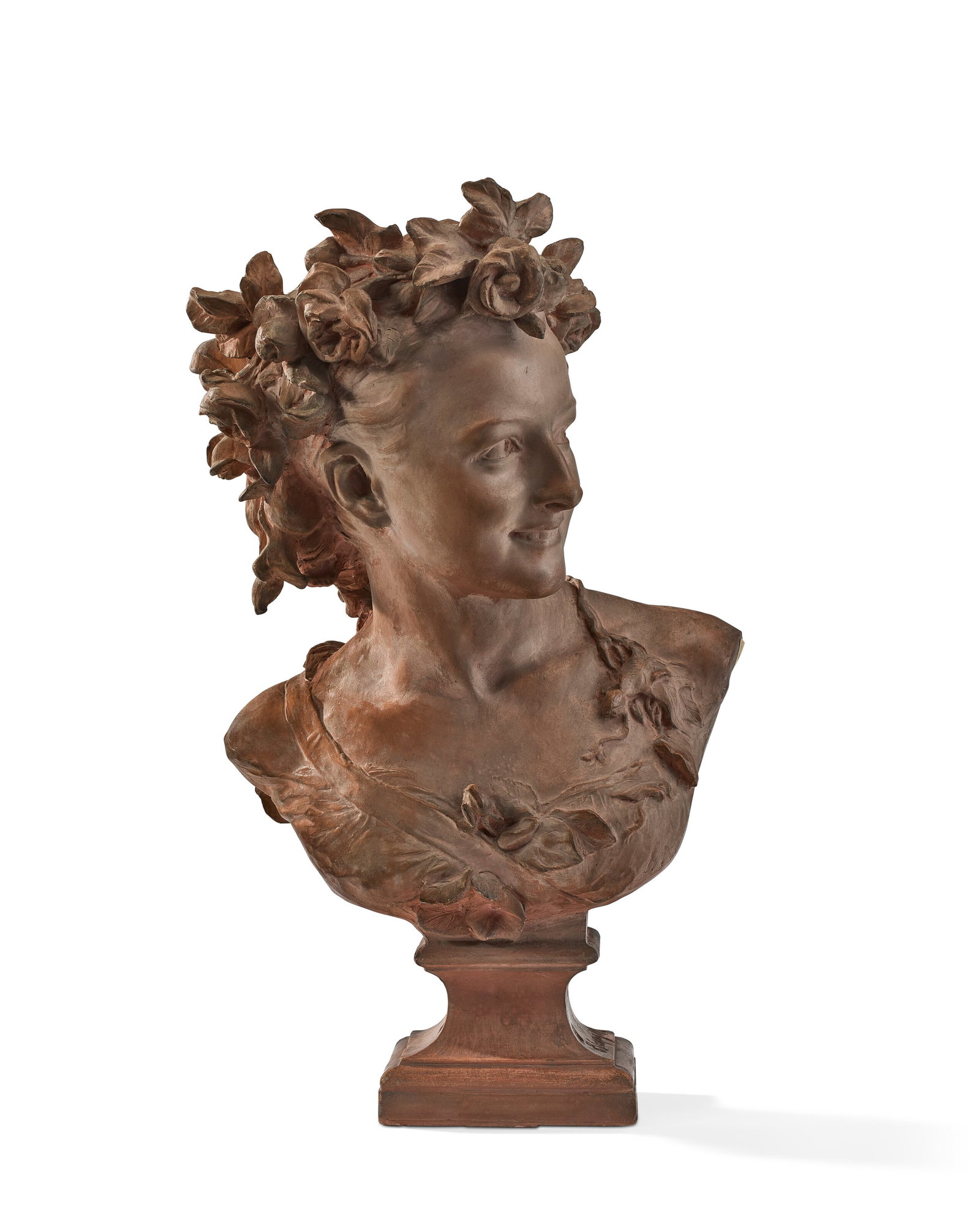 JEAN-BAPTISTE CARPEAUX (FRENCH, 1827-1875) La rieuse aux roses (1 of 4)