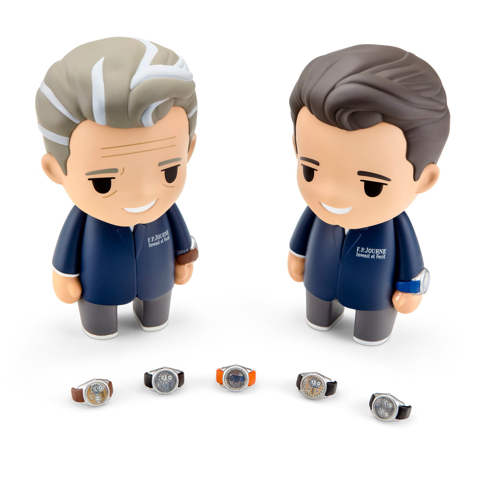 F.P. JOURNE X BAIT. A VERY COLLECTIBLE SET OF VINYL KOKIES FIGURINES FEATURING FRANÇOIS-PAUL (1 of 2)