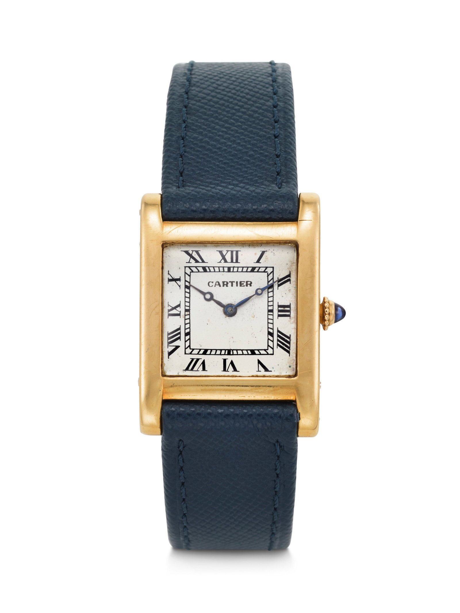 CARTIER. A VERY RARE AND HISTORICALLY NOTABLE 18K GOLD RECTANGULAR-SHAPED WRISTWATCH, GIFTED TO: CARTIER. A VERY RARE AND HISTORICALLY NOTABLE 18K GOLD RECTANGULAR-SHAPED WRISTWATCH, GIFTED TO AMERICAN SCREENWRITER DAVID O. SELZNICK BY FINANCIER JOHN HAY ‘JOCK’ WHITNEY TO COMMEMORATE 
