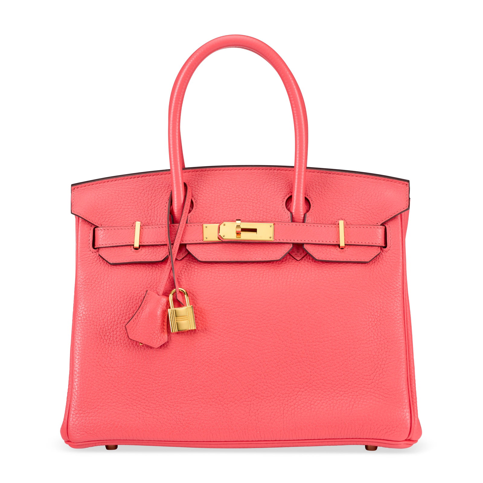 A ROSE JAÏPUR TOGO LEATHER BIRKIN 30 WITH GOLD HARDWARE HERMÈS, 2017 (1 of 1)