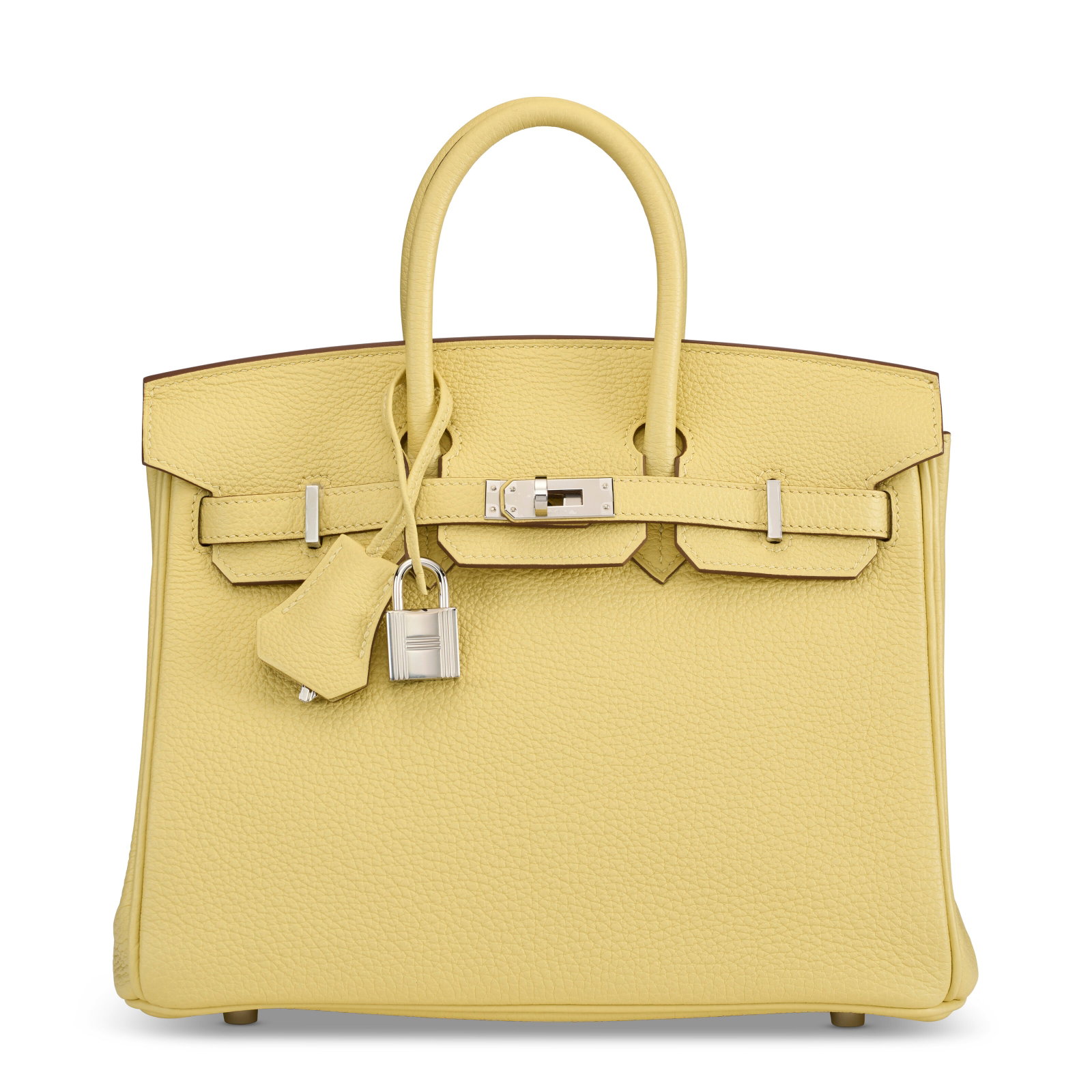 A JAUNE MILTON TOGO LEATHER BIRKIN 25 WITH PALLADIUM HARDWARE HERMÈS, 2023 (1 of 4)