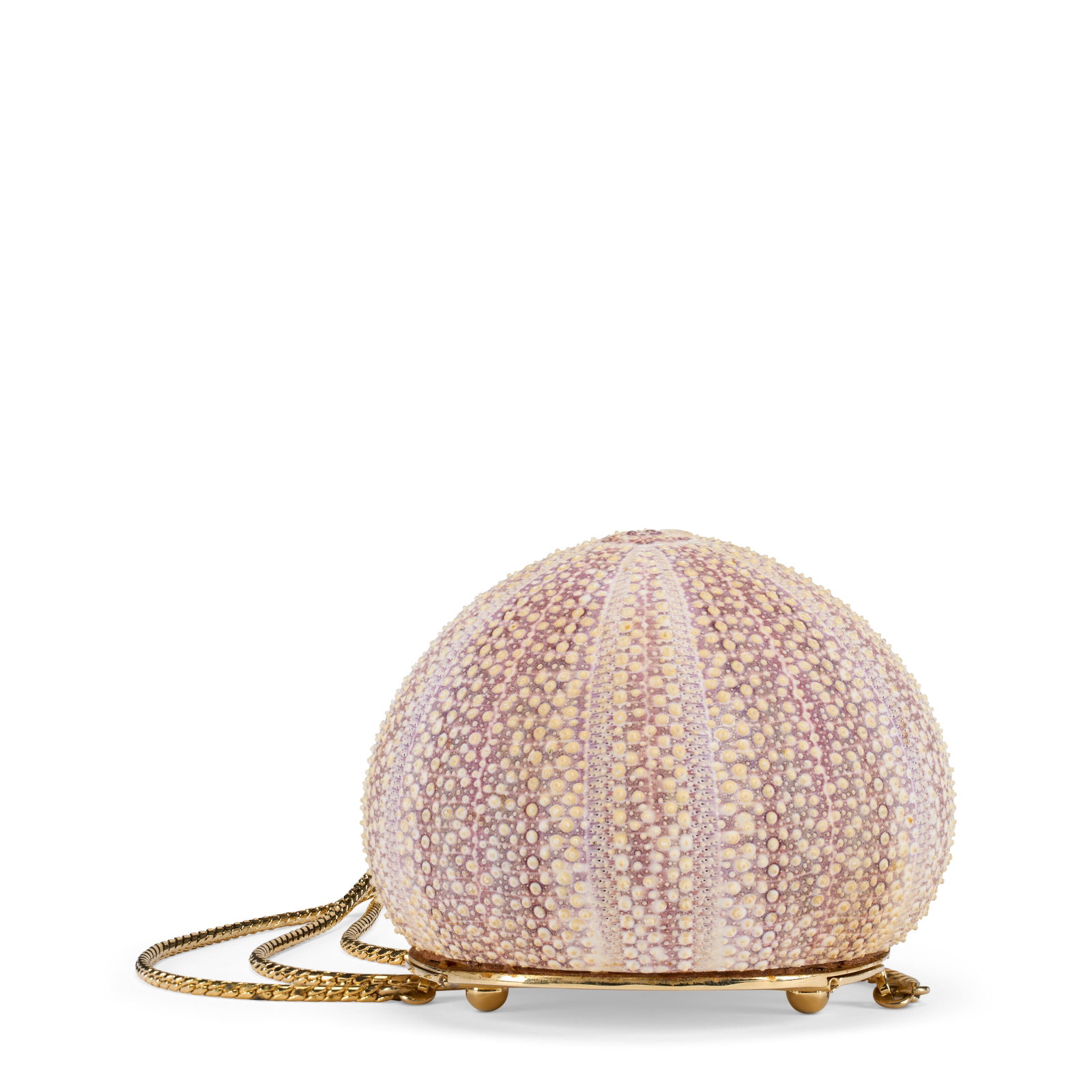 A RARE SEA URCHIN MINAUDIERE WITH GOLD HARDWARE JUDITH LEIBER, 1972 (1 of 4)