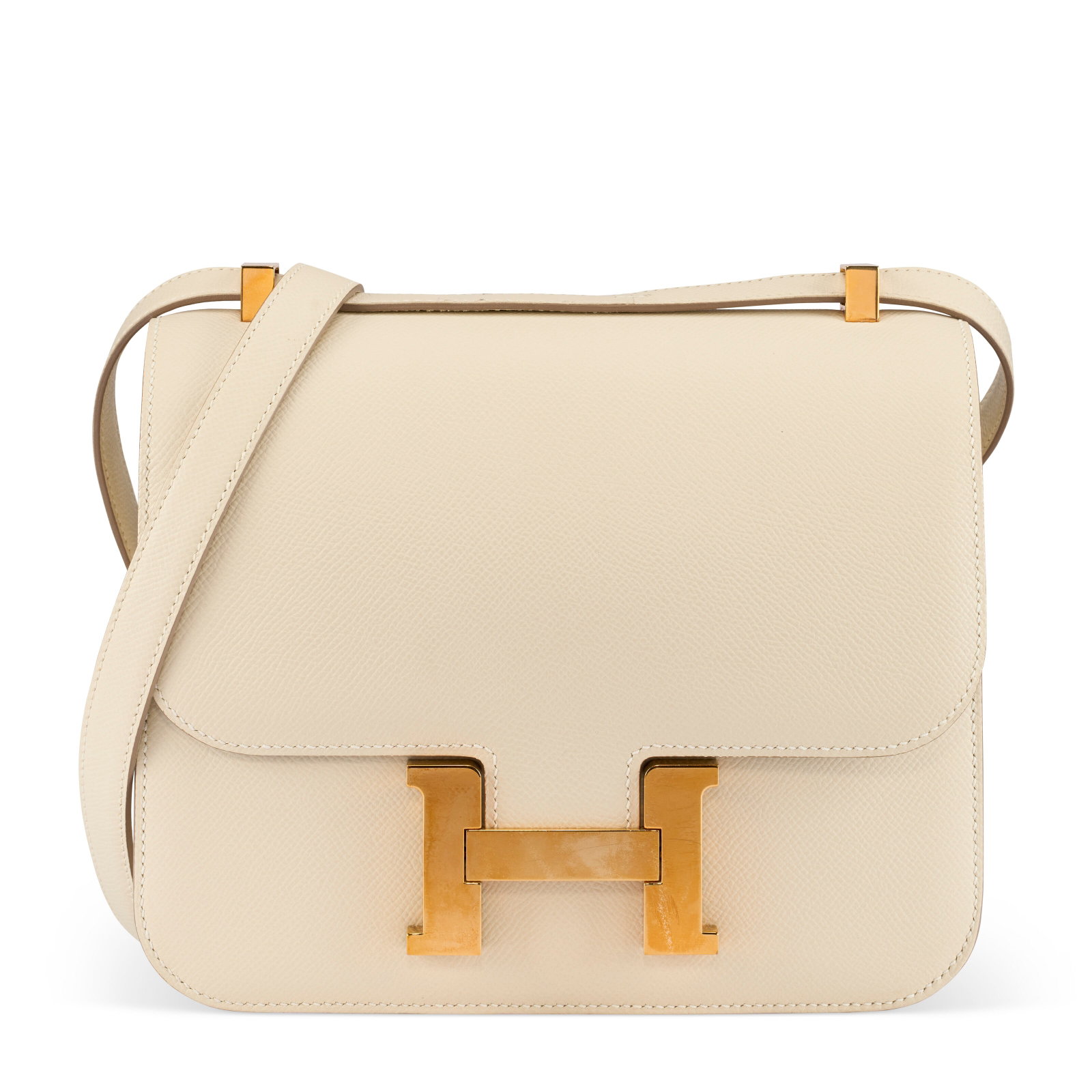 A CRAIE EPSOM LEATHER CONSTANCE 24 WITH ROSE GOLD HARDWARE HERMÈS, 2019 (1 of 4)